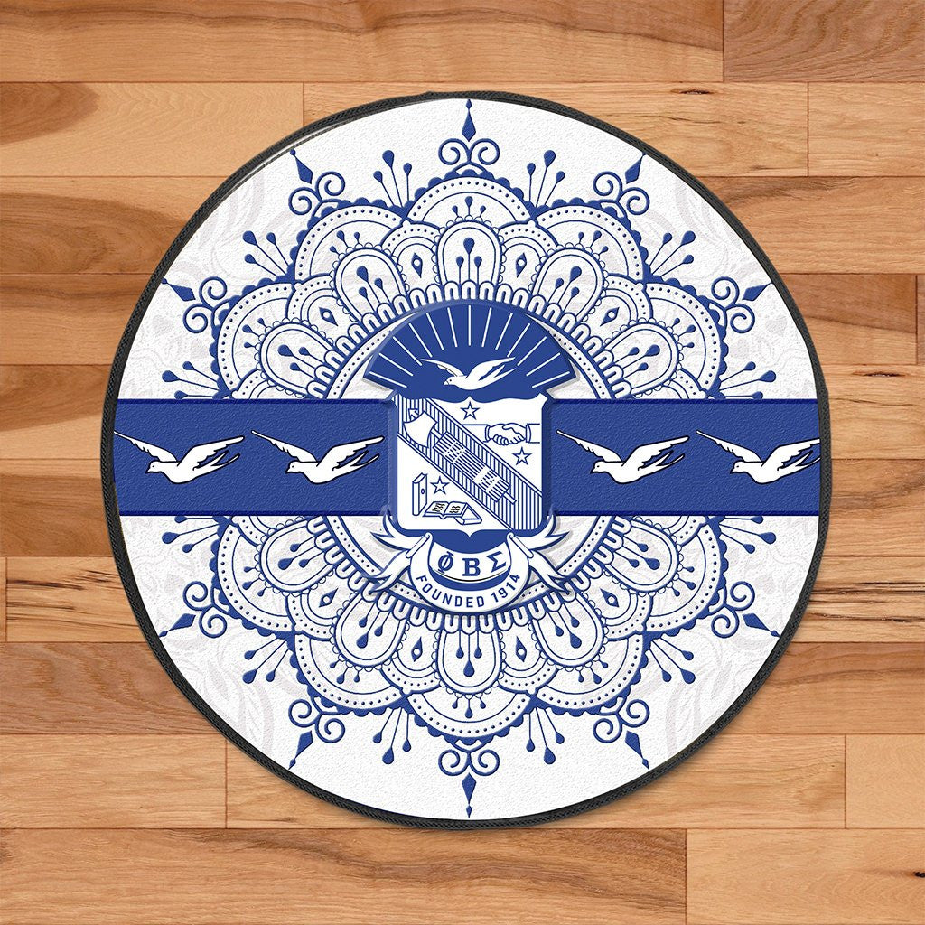 Fraternity Carpet - Phi Beta Sigma Home Round Carpet