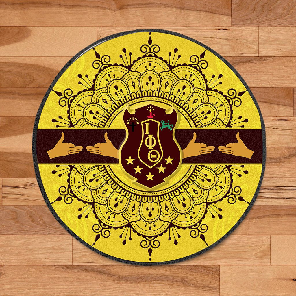 Fraternity Carpet - Iota Phi Theta Home Round Carpet