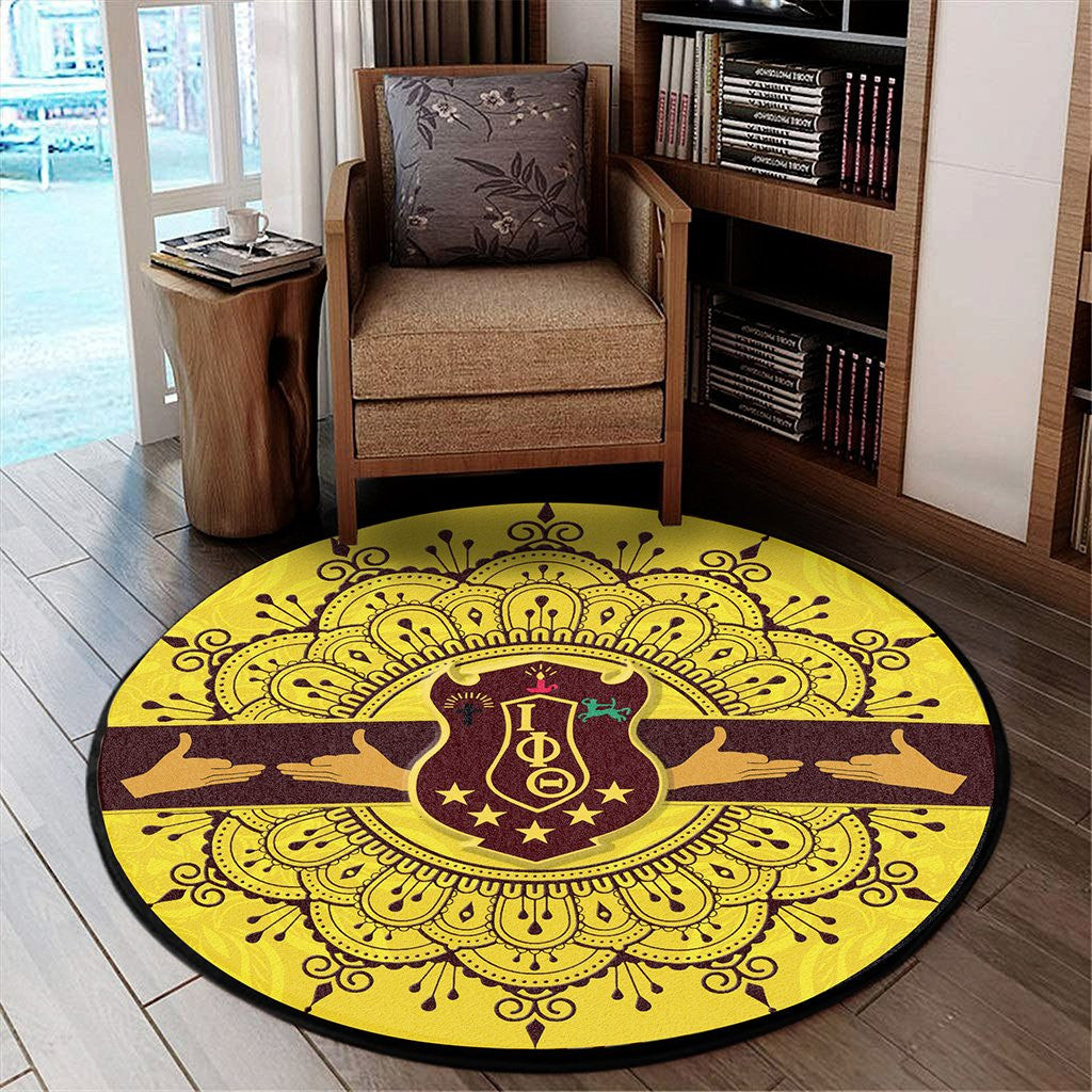 Fraternity Carpet - Iota Phi Theta Home Round Carpet