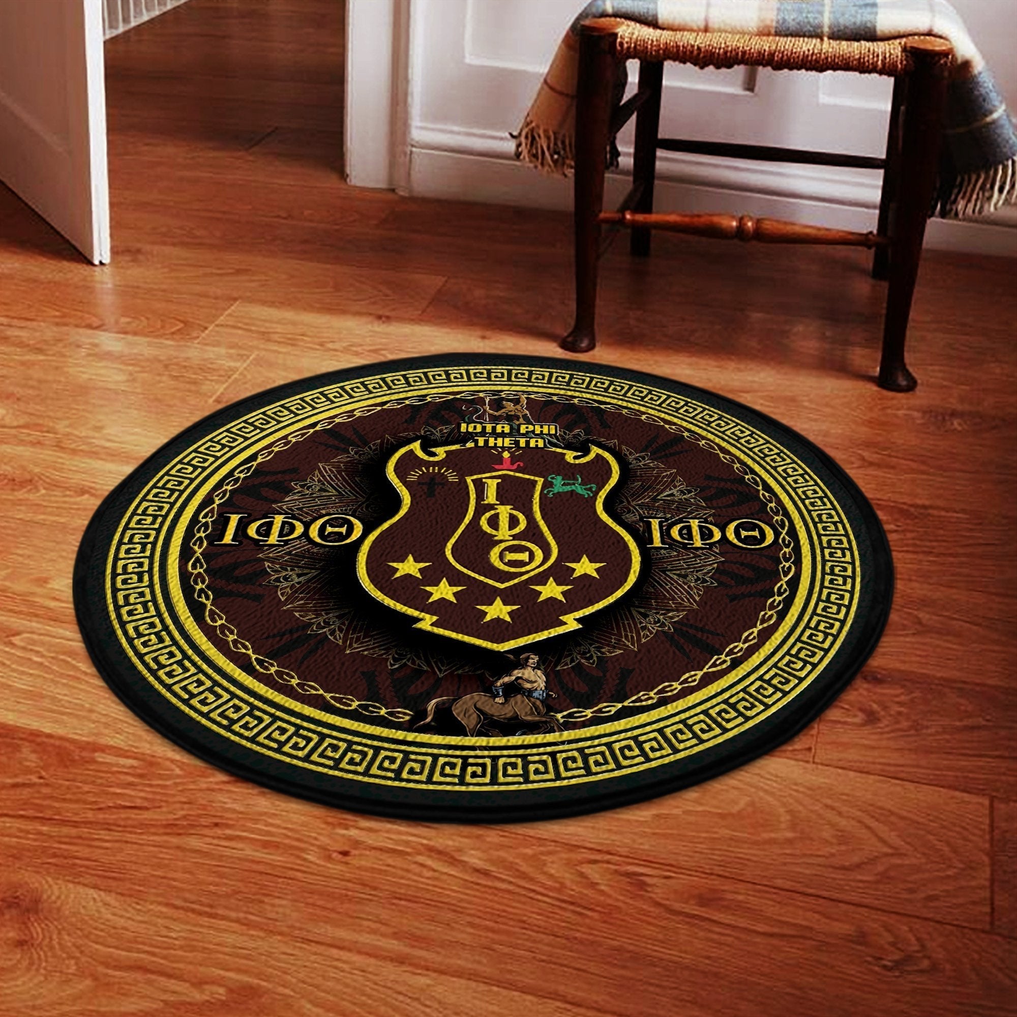 Fraternity Carpet - Iota Phi Theta New Round Carpet