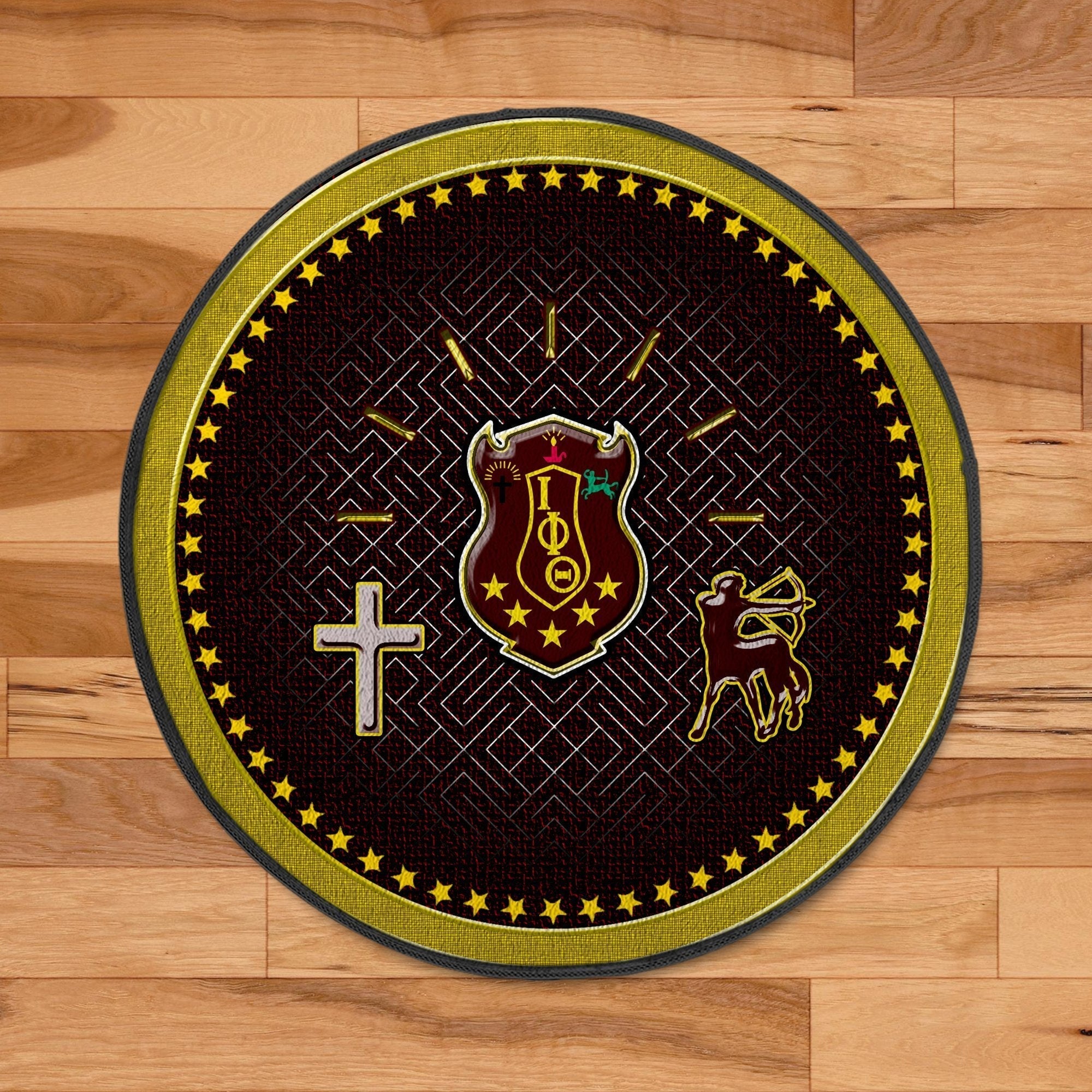 Fraternity Carpet - Iota Phi Theta Round Carpet
