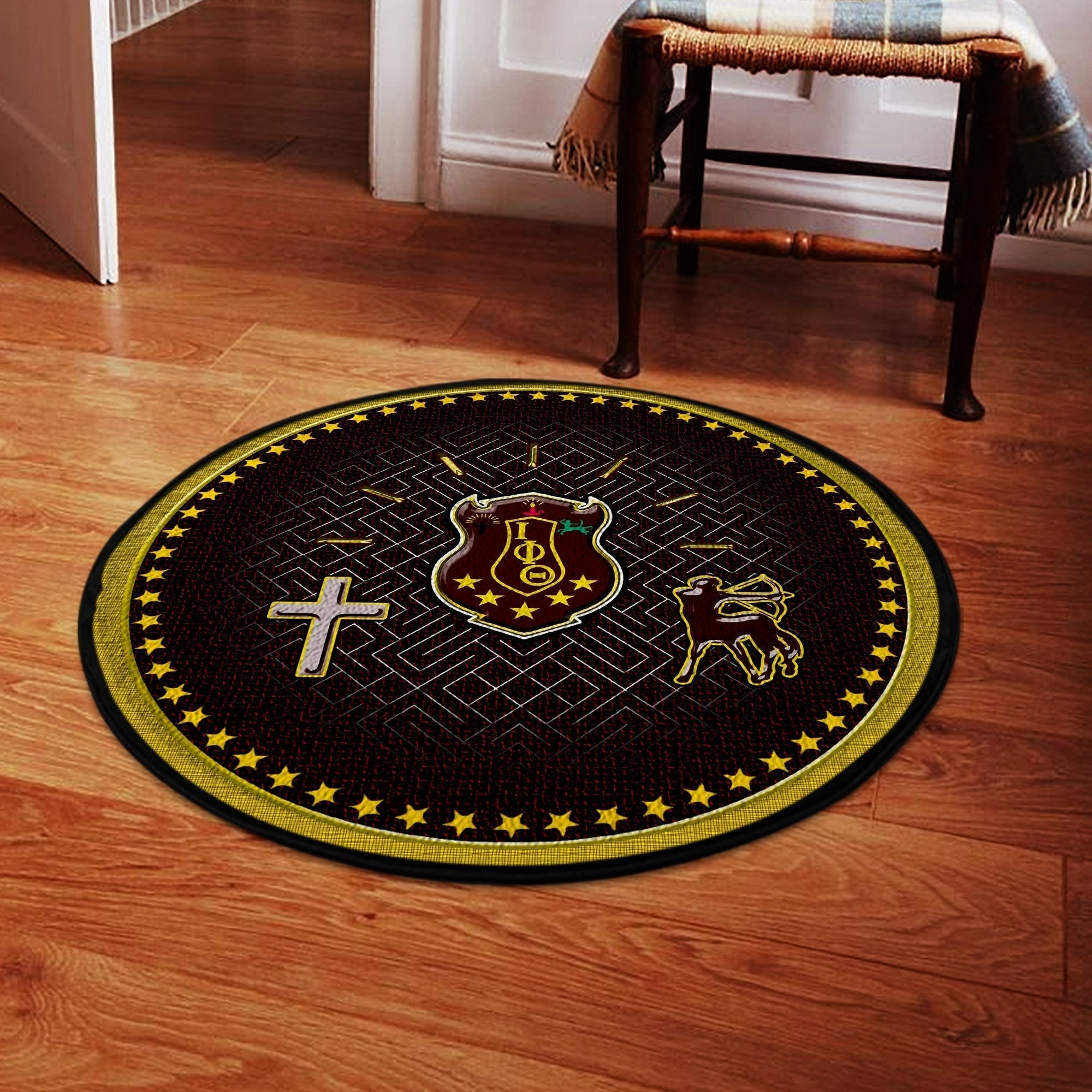 Fraternity Carpet - Iota Phi Theta Round Carpet