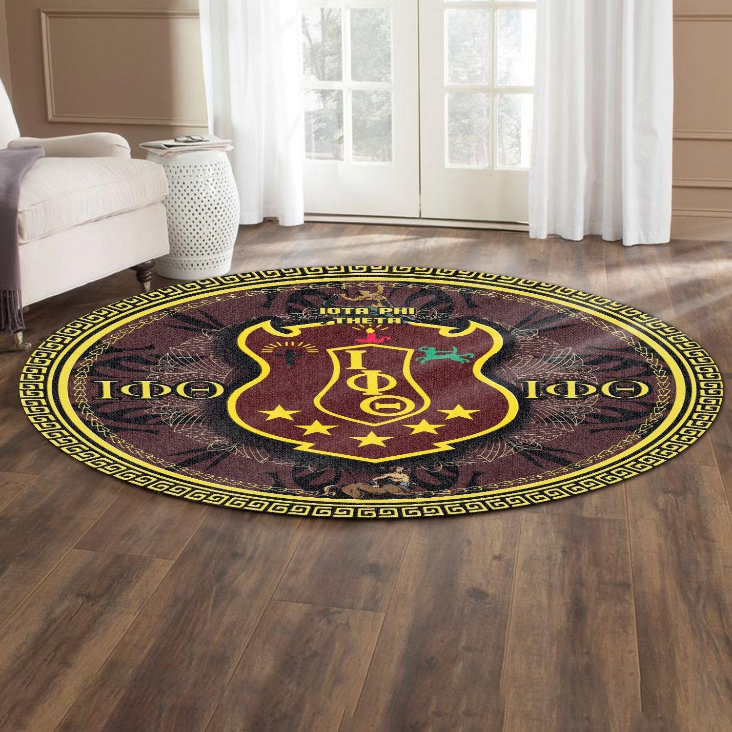 Fraternity Carpet - Iota Phi Theta Lovene Round Carpet