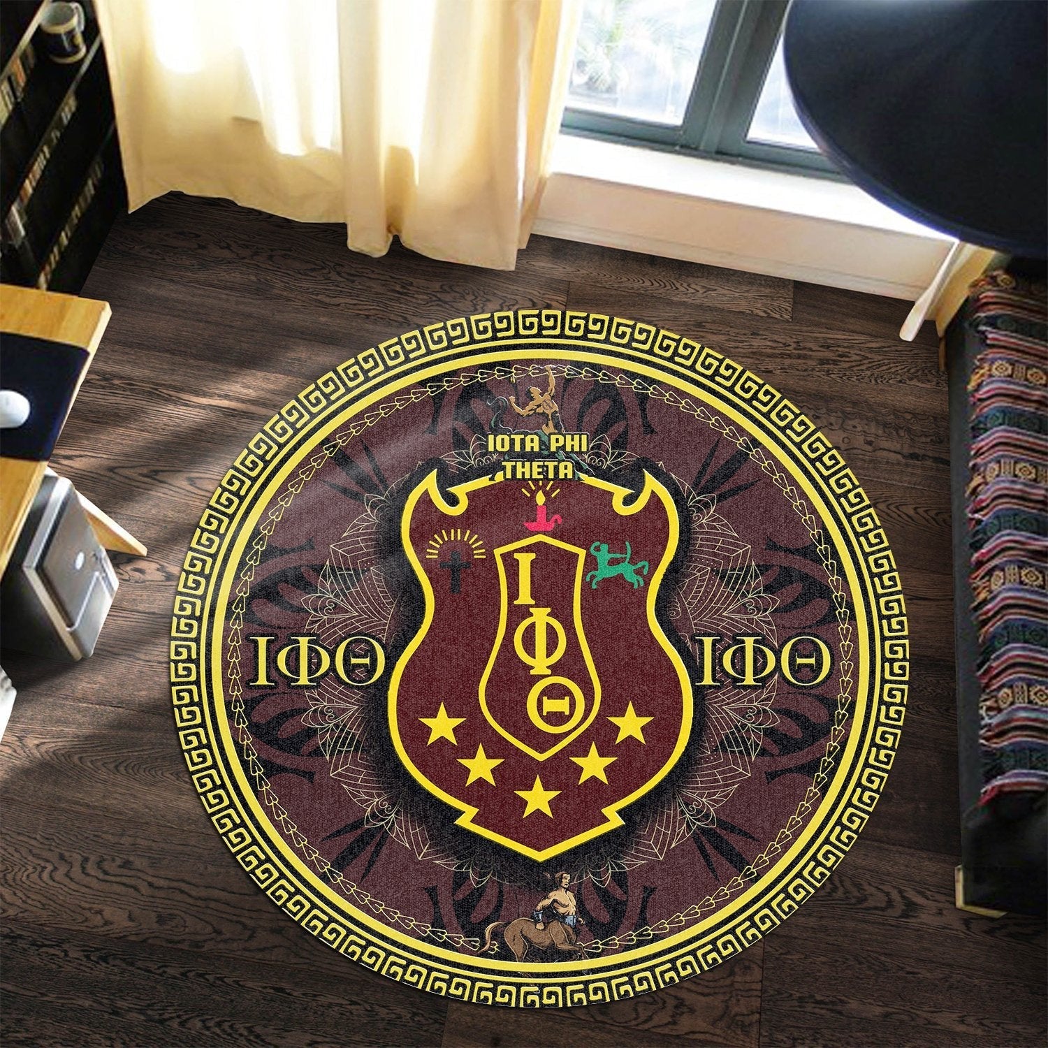 Fraternity Carpet - Iota Phi Theta Lovene Round Carpet