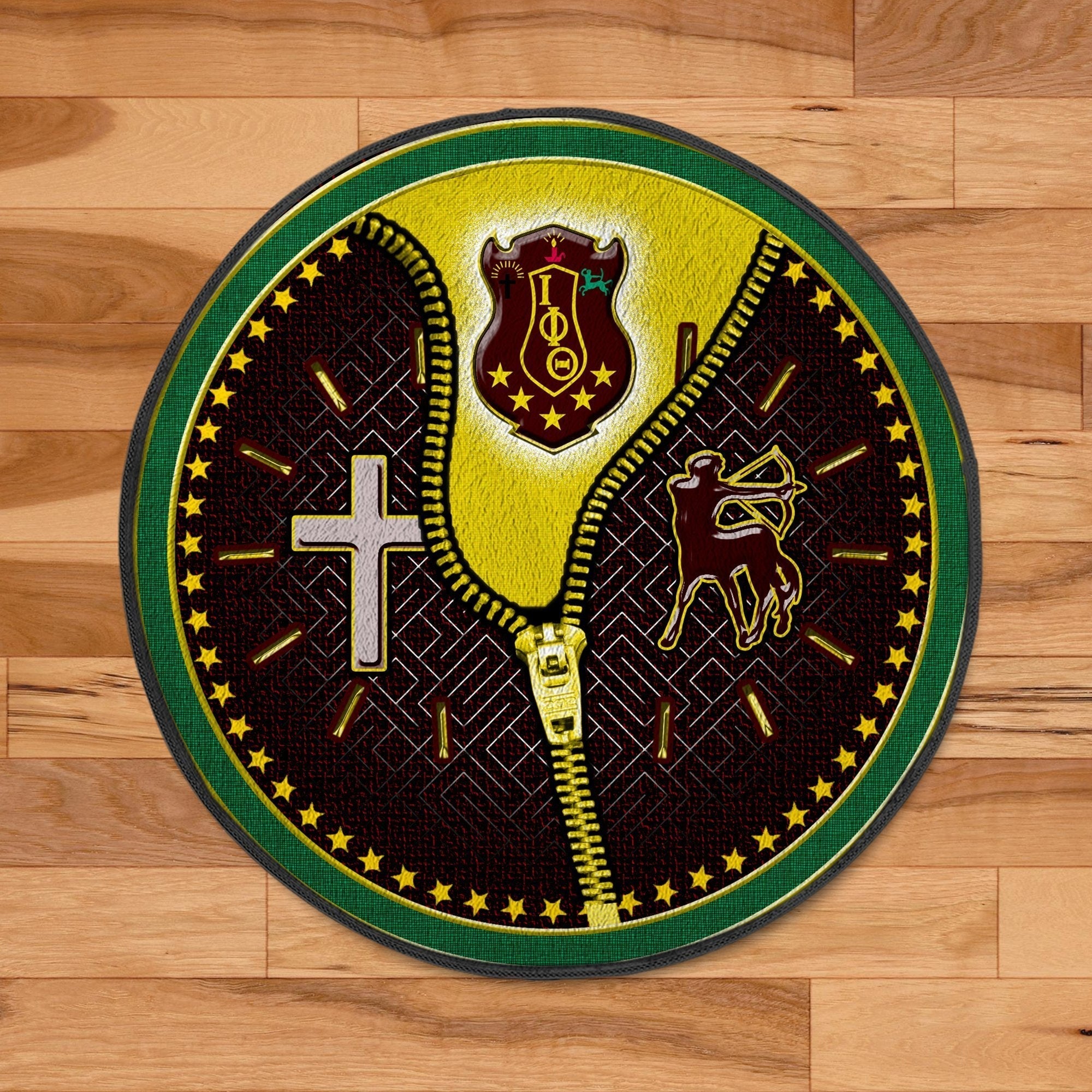 Fraternity Carpet - Iota Phi Theta IPT Round Carpet