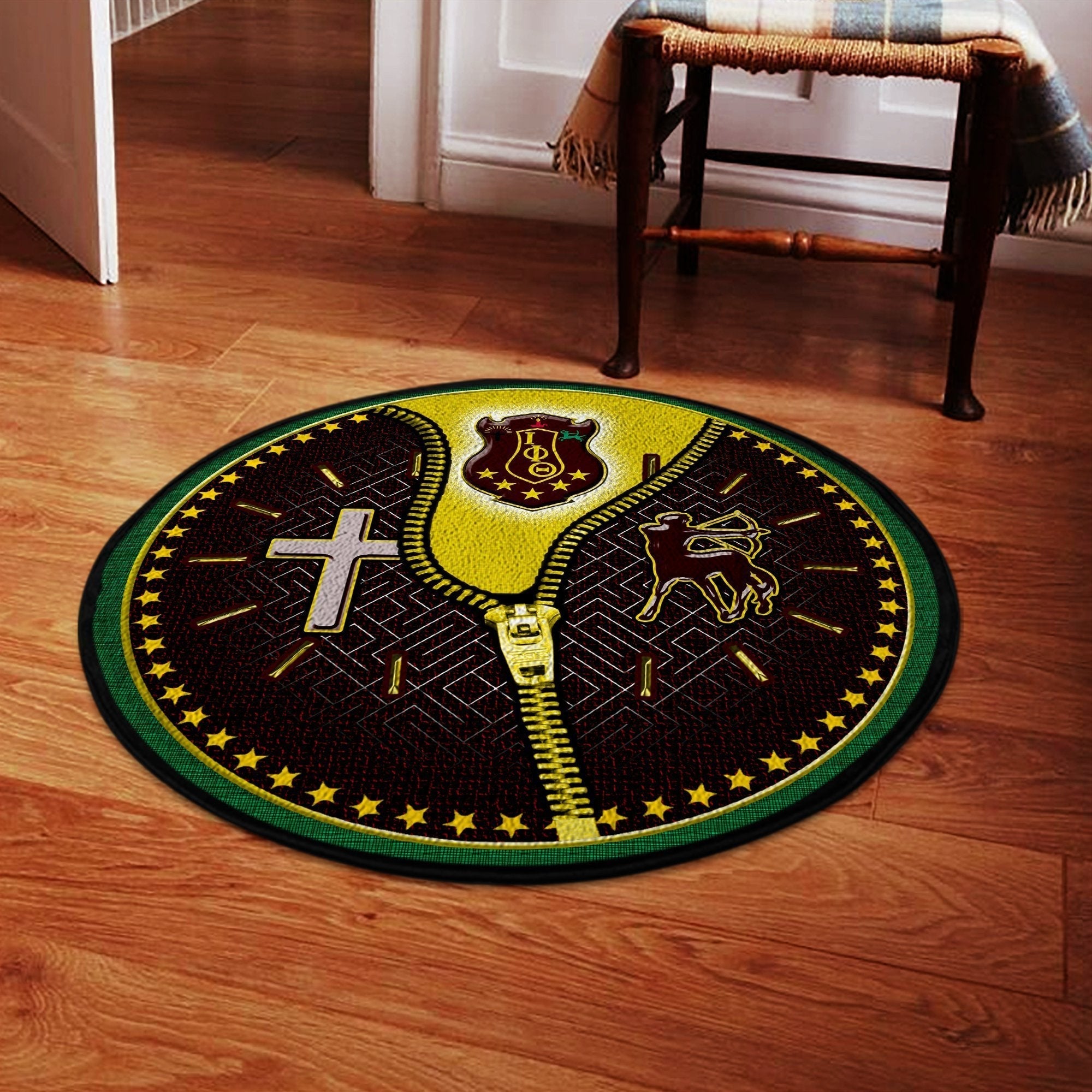 Fraternity Carpet - Iota Phi Theta IPT Round Carpet