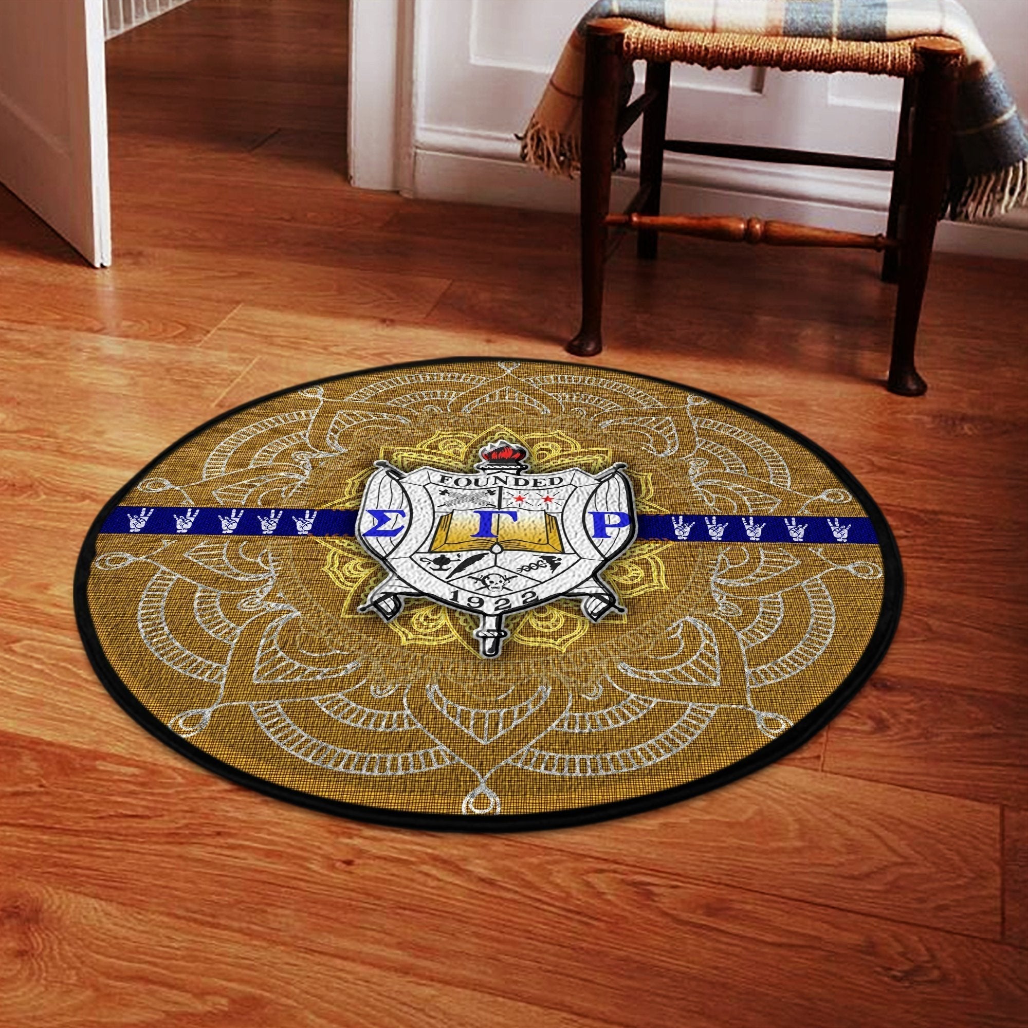 Sorority Carpet - Sigma Gamma Rho Round Carpet