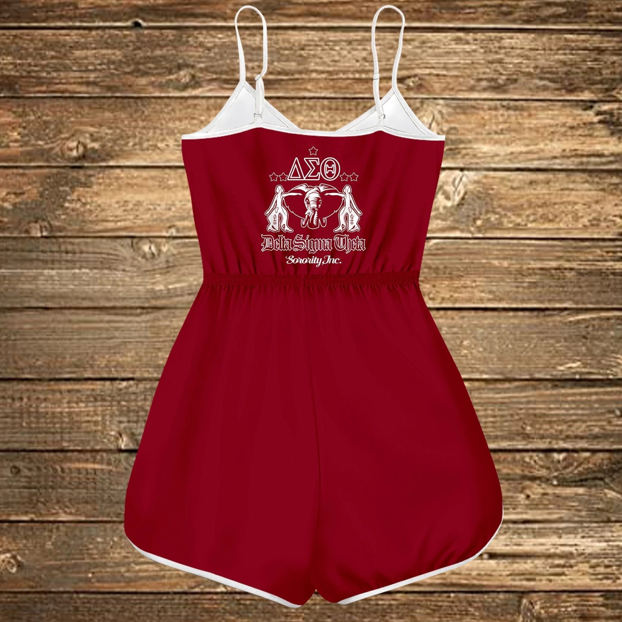 Sorority Romper - Lady Of Delta Sigma Theta Sorority Romper