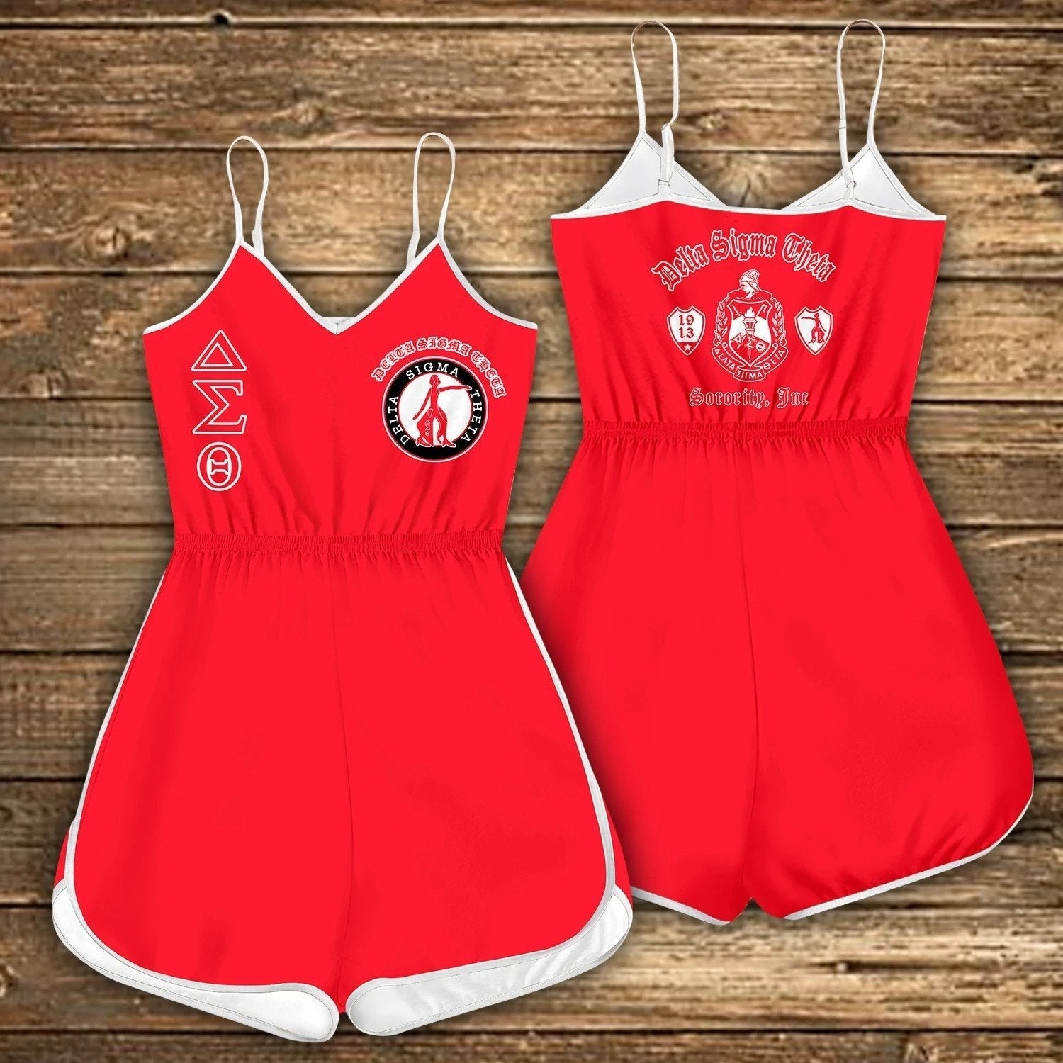 Sorority Romper - Sisterhood Delta Sigma Theta Romper