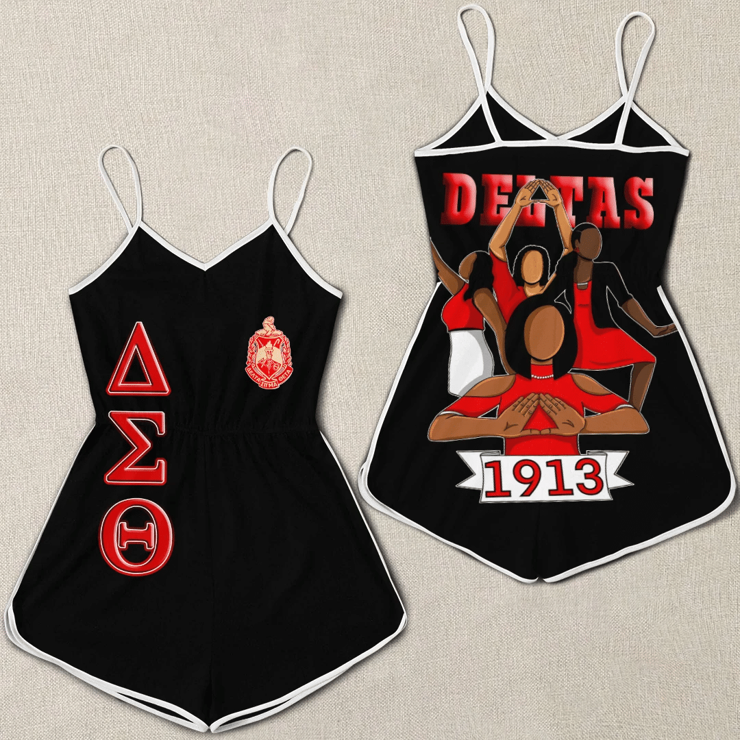 Sorority Romper - Delta Sigma Theta Sisterhood Women Rompers