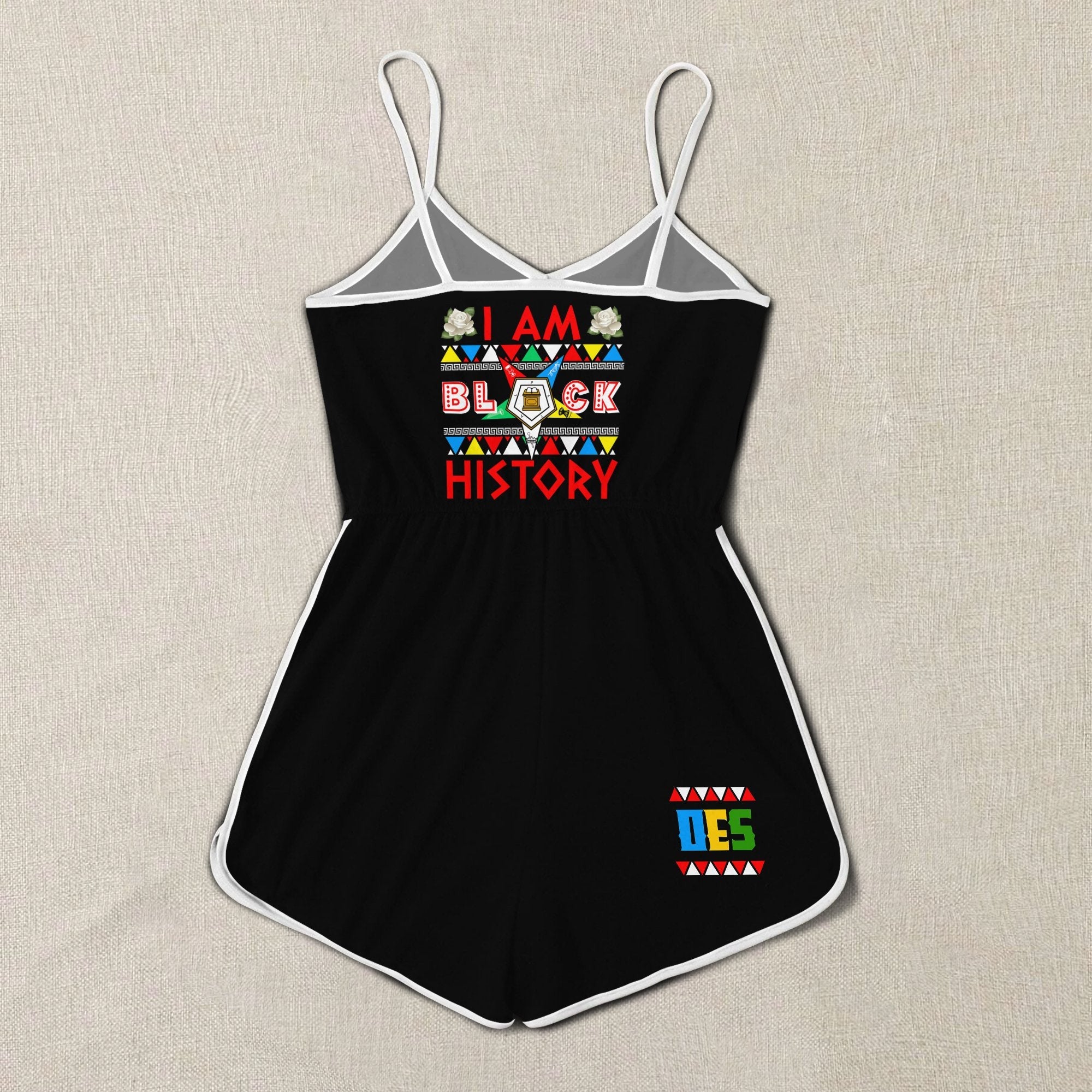 Sorority Romper - I Am Black History OES
