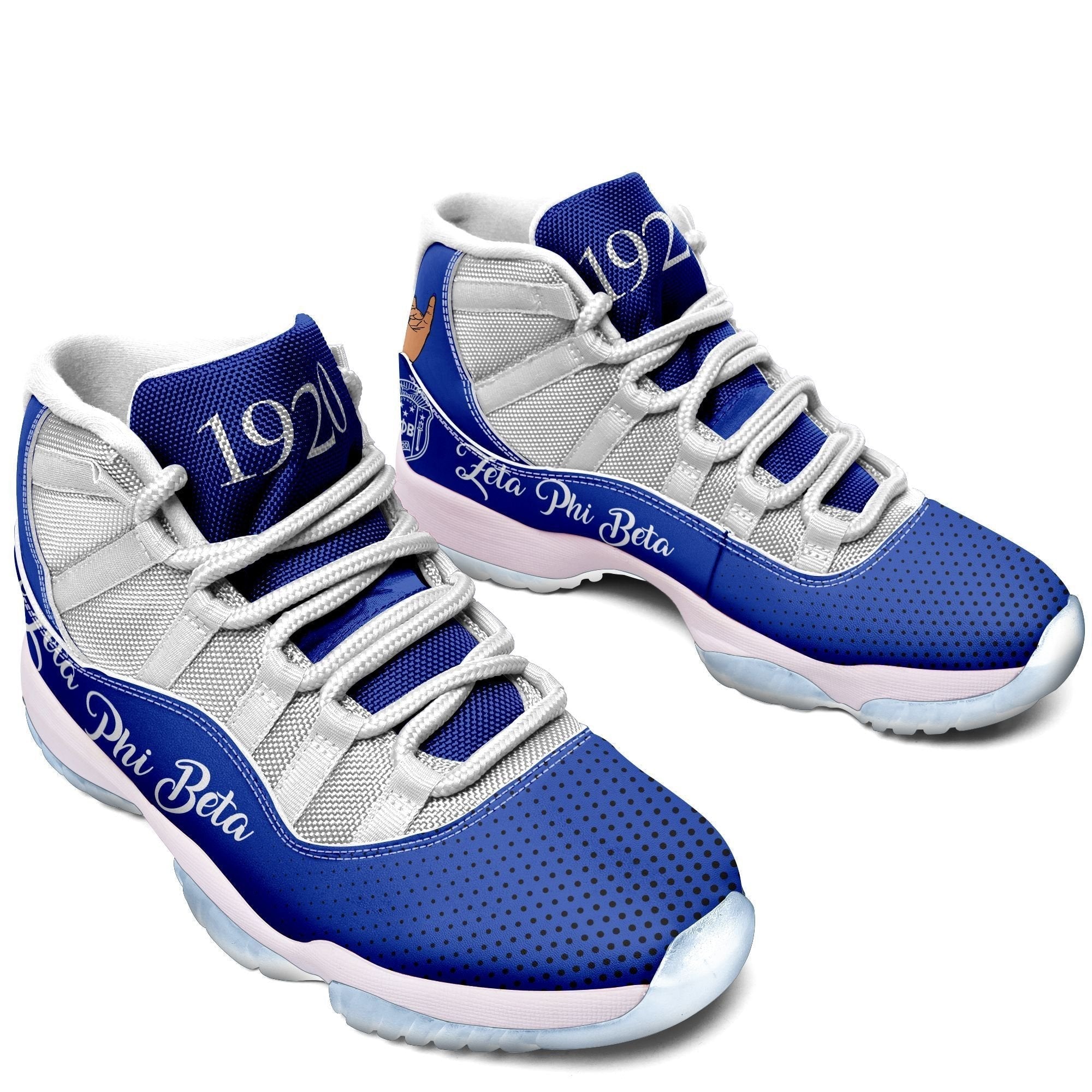 Sorority Footwear - Zeta Phi Beta Sneakers J11
