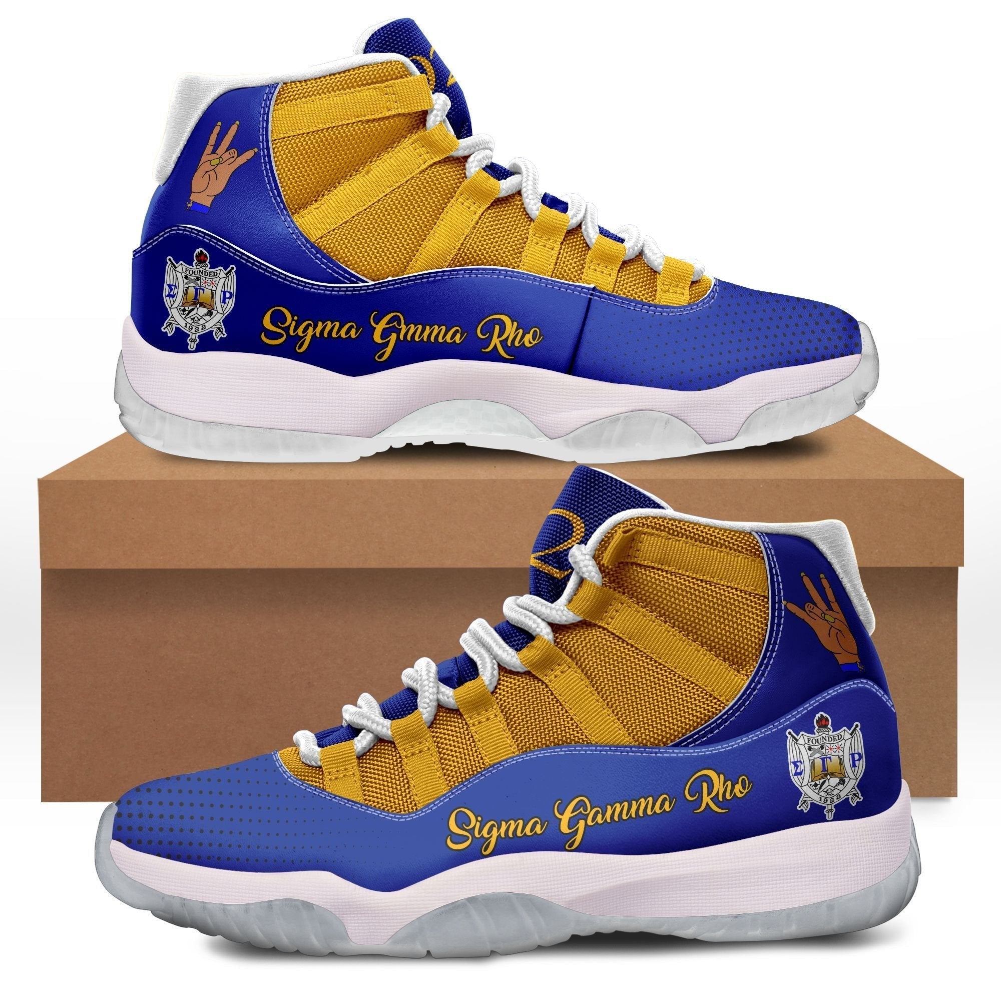 Sorority Footwear - Sigma Gamma Rho Sneakers J11