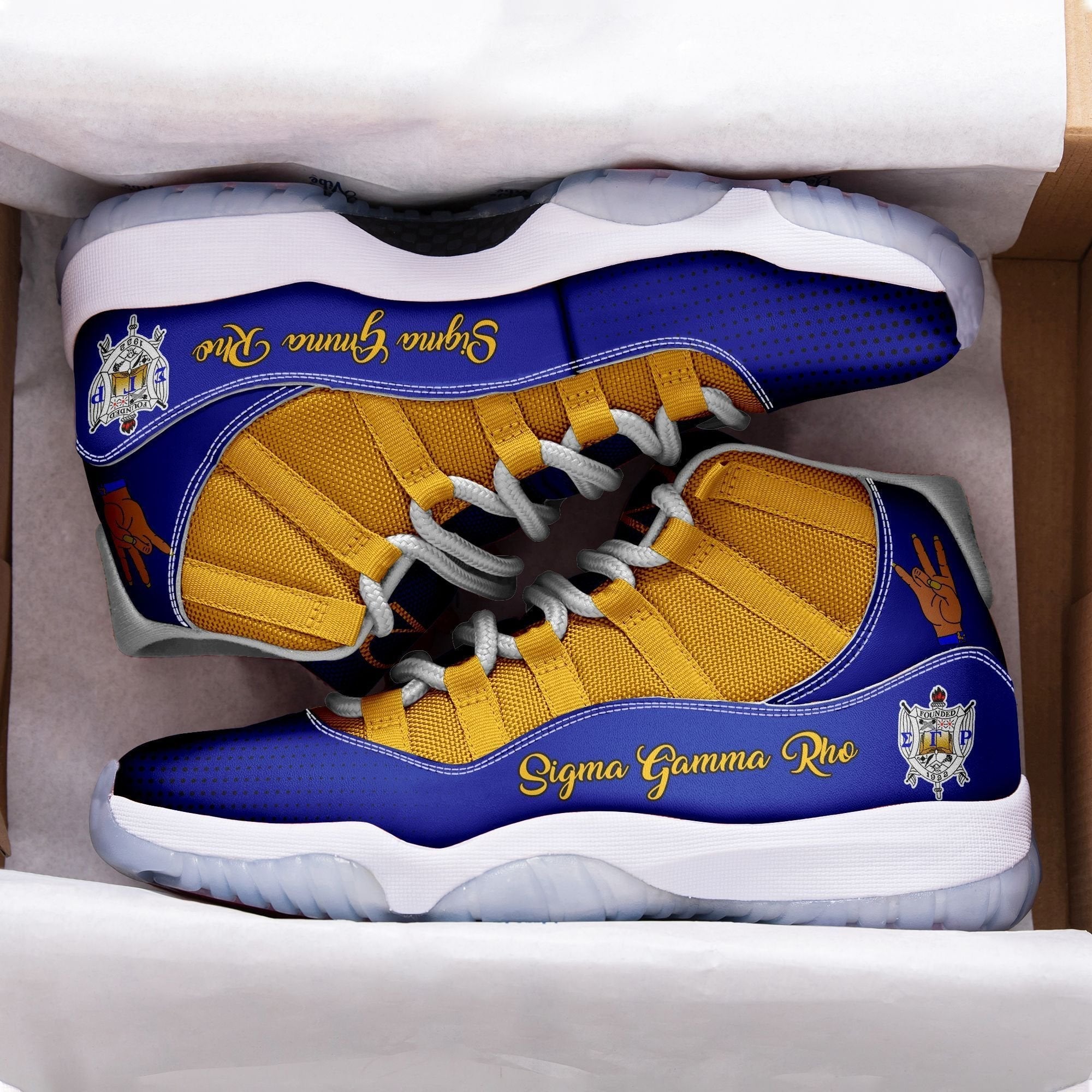 Sorority Footwear - Sigma Gamma Rho Sneakers J11