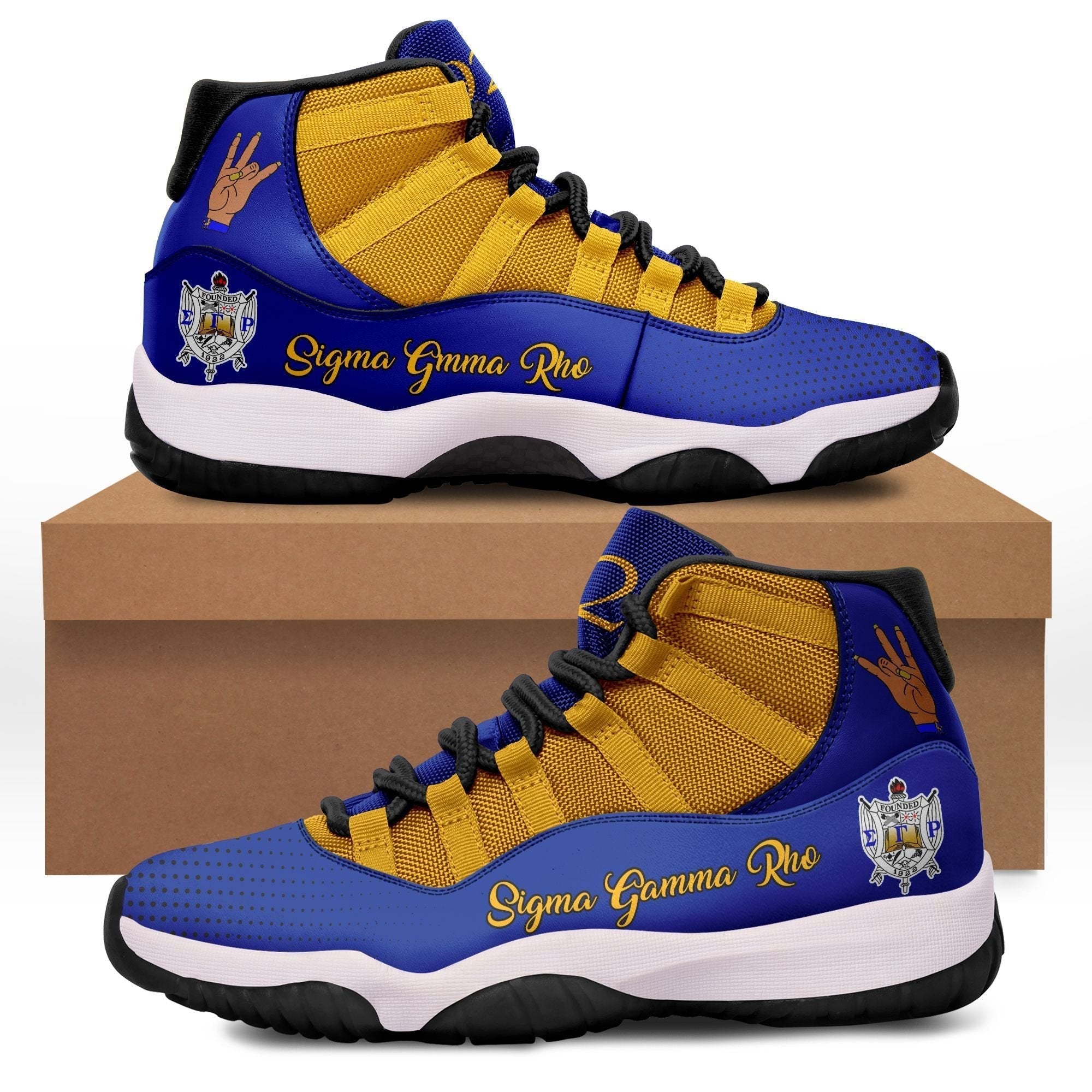 Sorority Footwear - Sigma Gamma Rho Sneakers J11