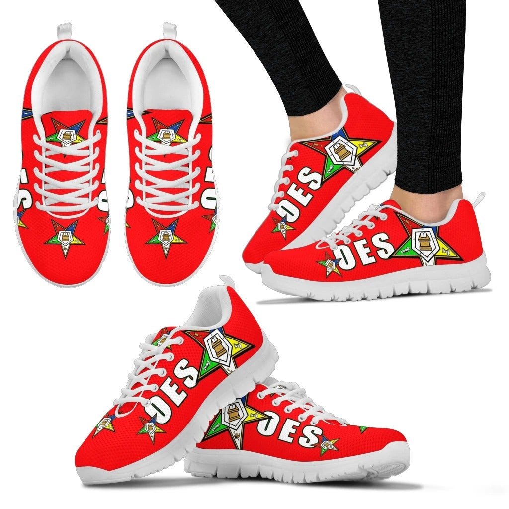 Fraternity Footwear - OEStar Red Sneakers