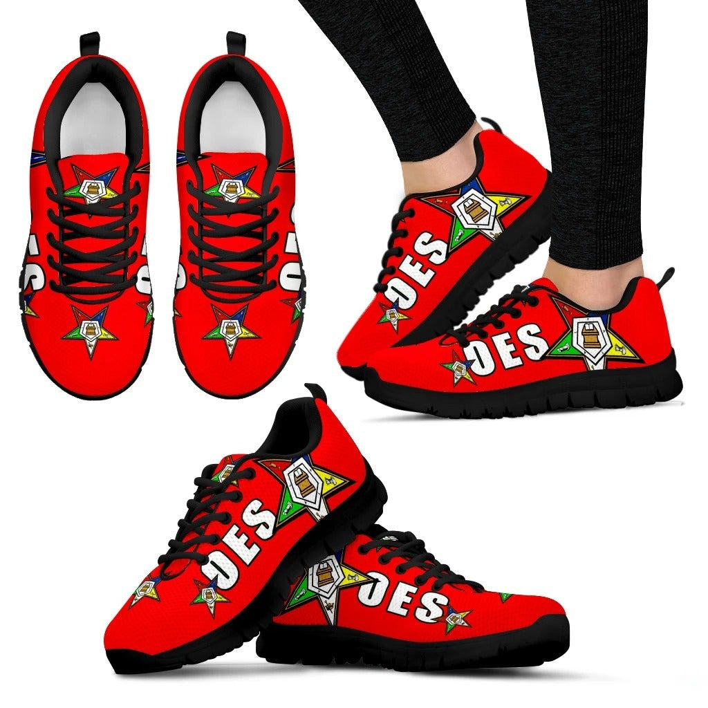 Fraternity Footwear - OEStar Red Sneakers