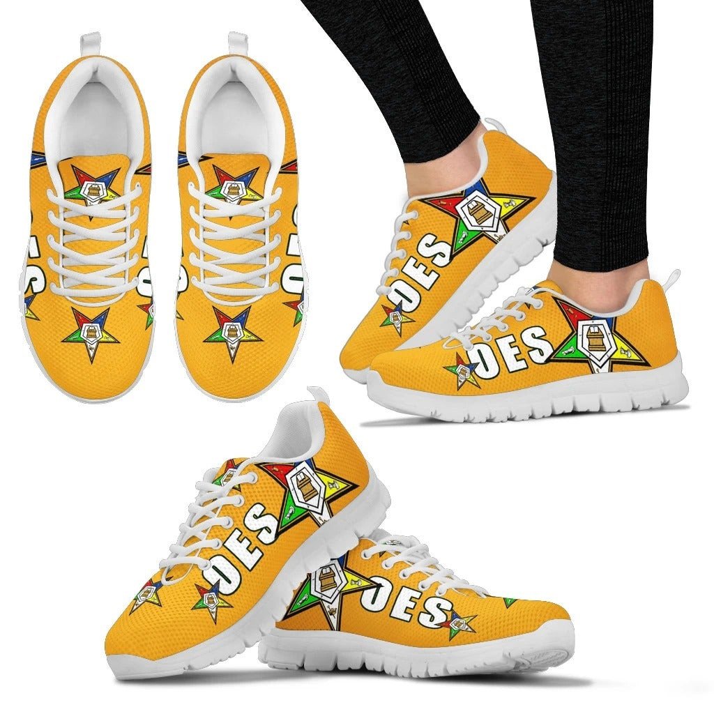 Sorority Footwear - OEStar Yellow Sneakers