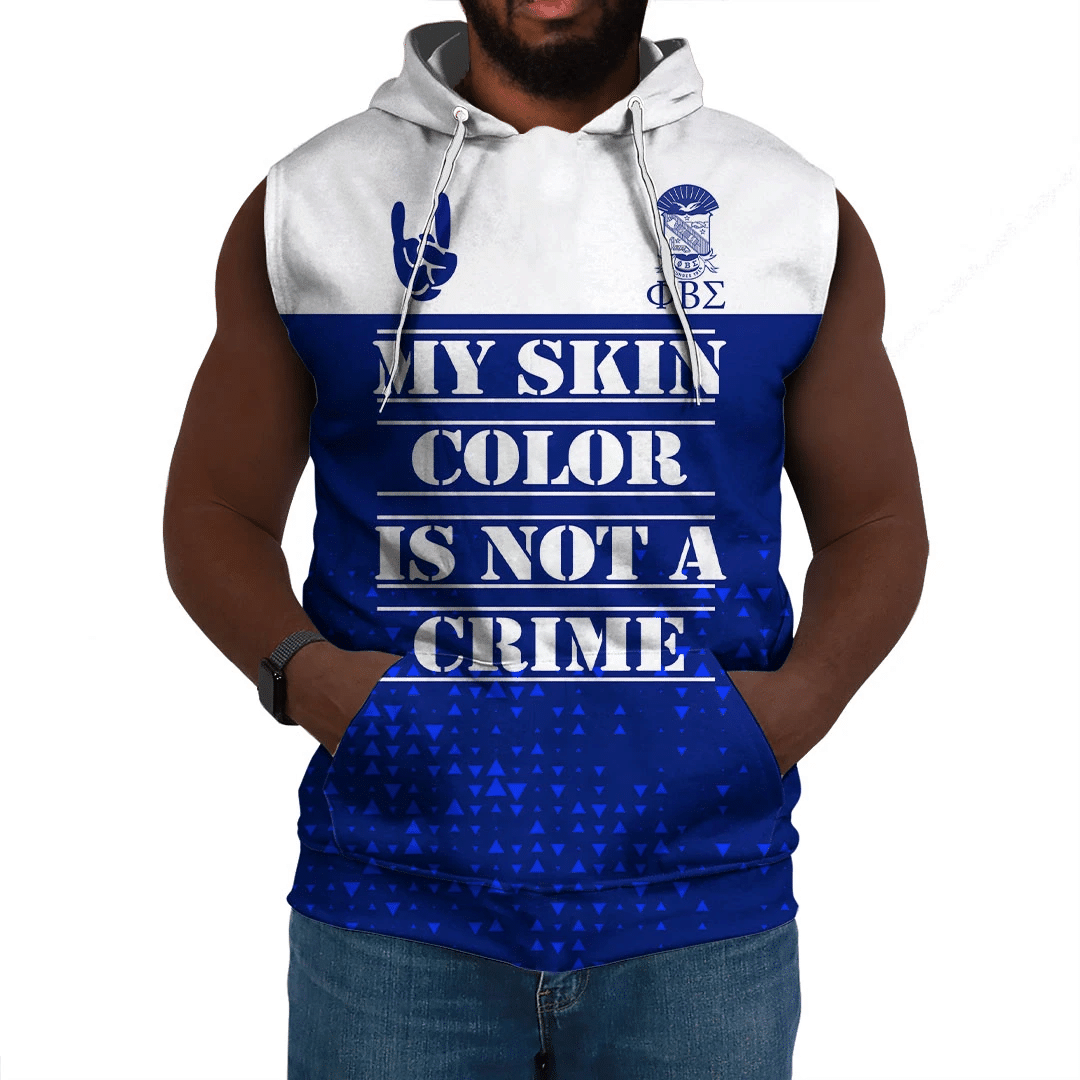Fraternity Hoodie - Phi Beta Sigma Sleeveless Hoodie