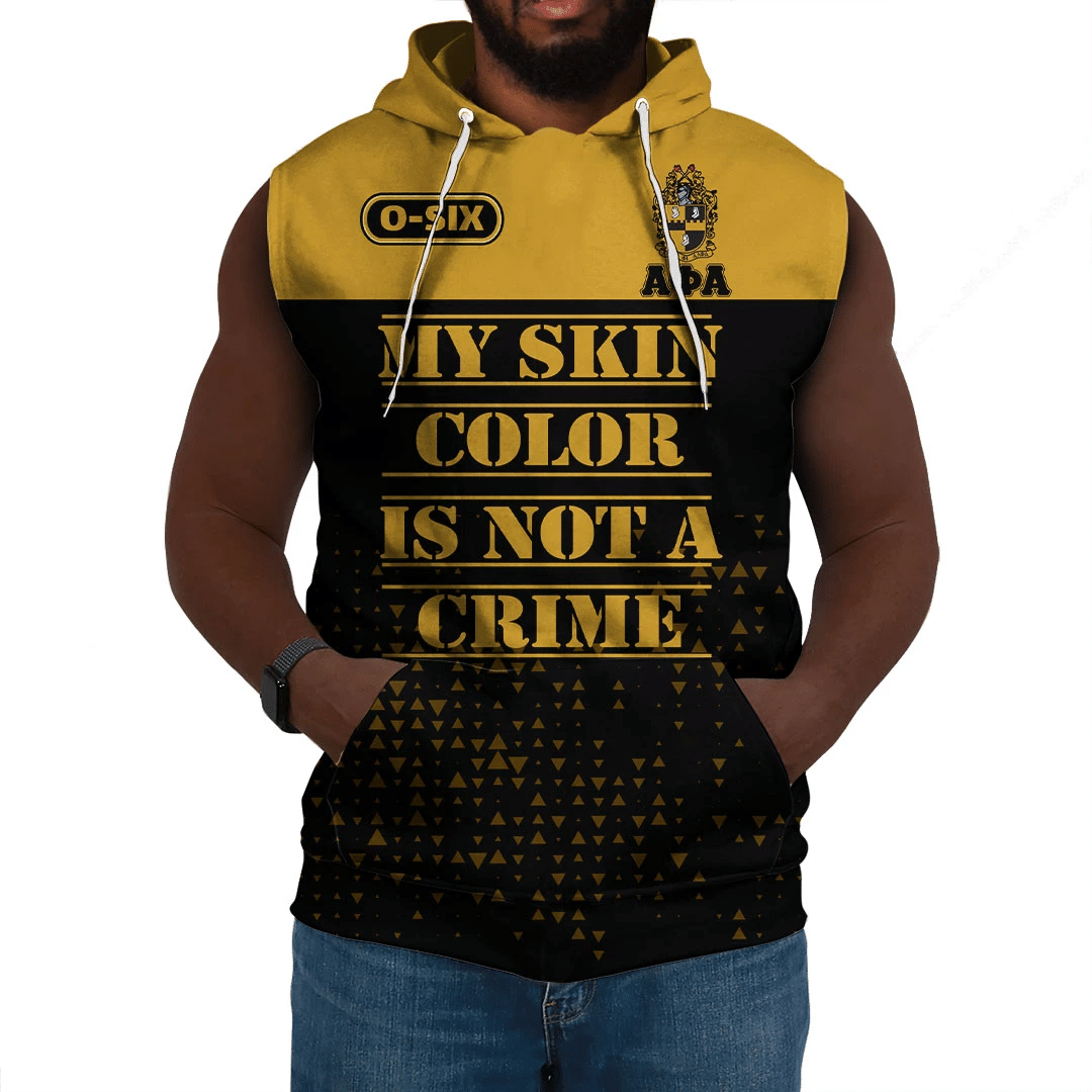 Fraternity Hoodie - Alpha Phi Alpha Sleeveless Hoodie