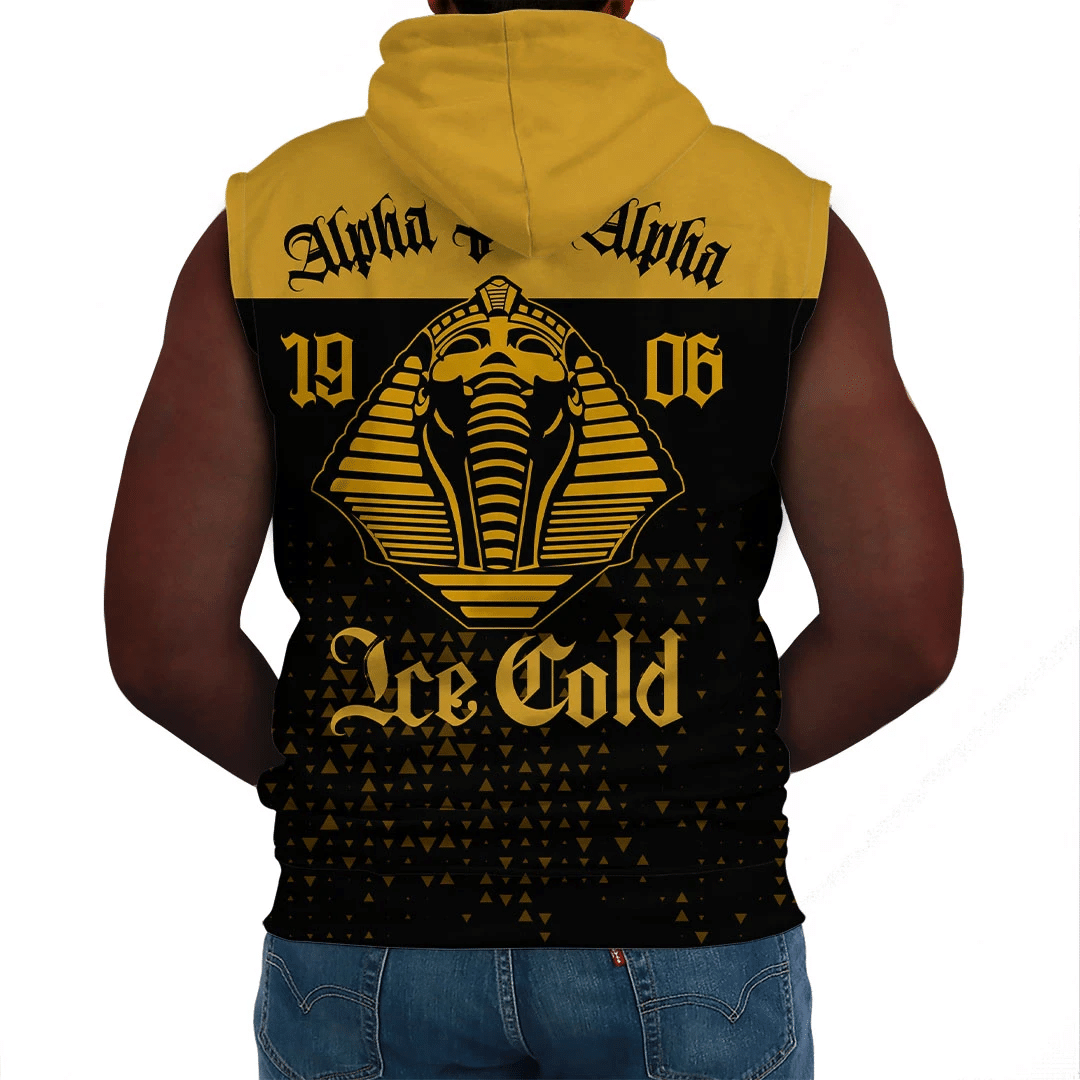 Fraternity Hoodie - Alpha Phi Alpha Sleeveless Hoodie