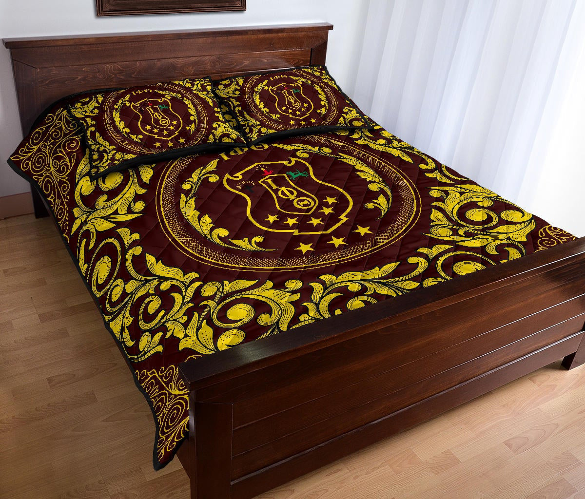 Iota Phi Theta Fraternity Quilt Bed Set