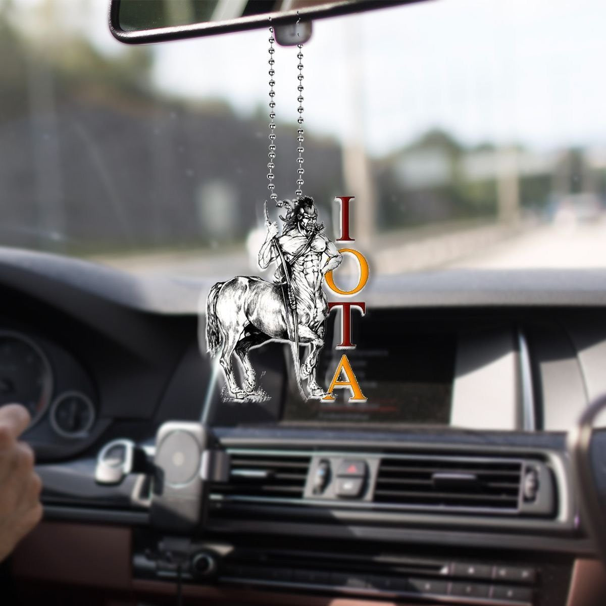Fraternity Ornament - Fraternity Iota Phi Theta Car Hanging Ornament