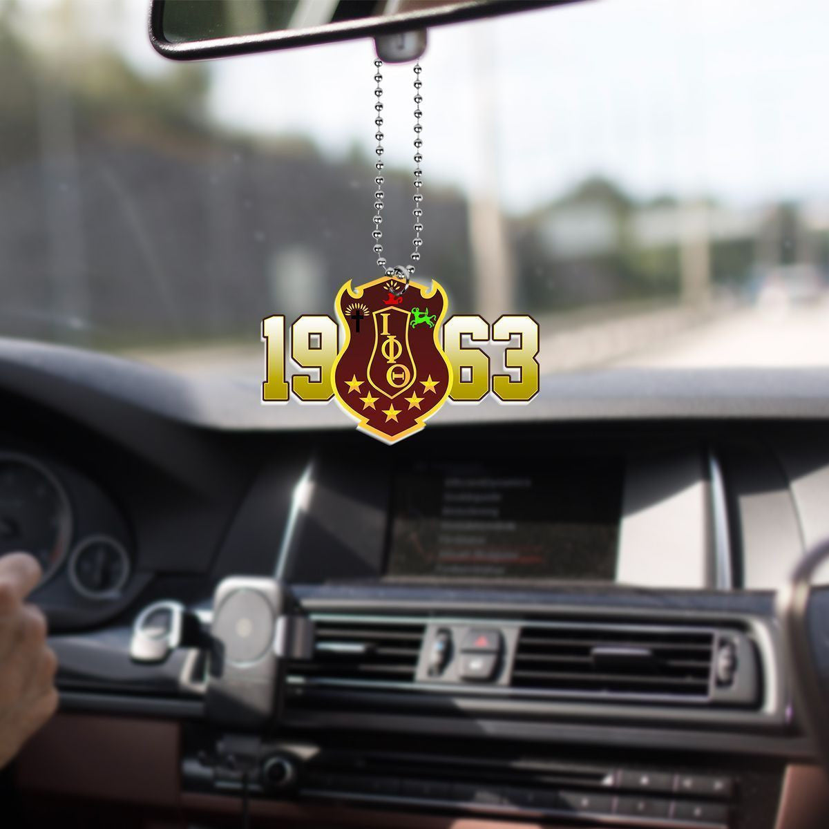 Fraternity Ornament - Iota Phi Theta 1963 Car Hanging Ornament