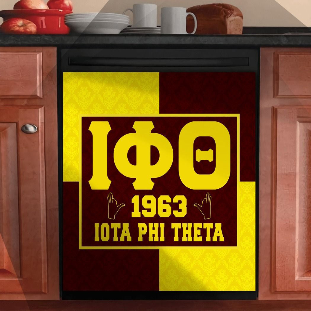 Fraternity Dishwasher Cover - Iota Phi Theta Educated Dishwasher Cover