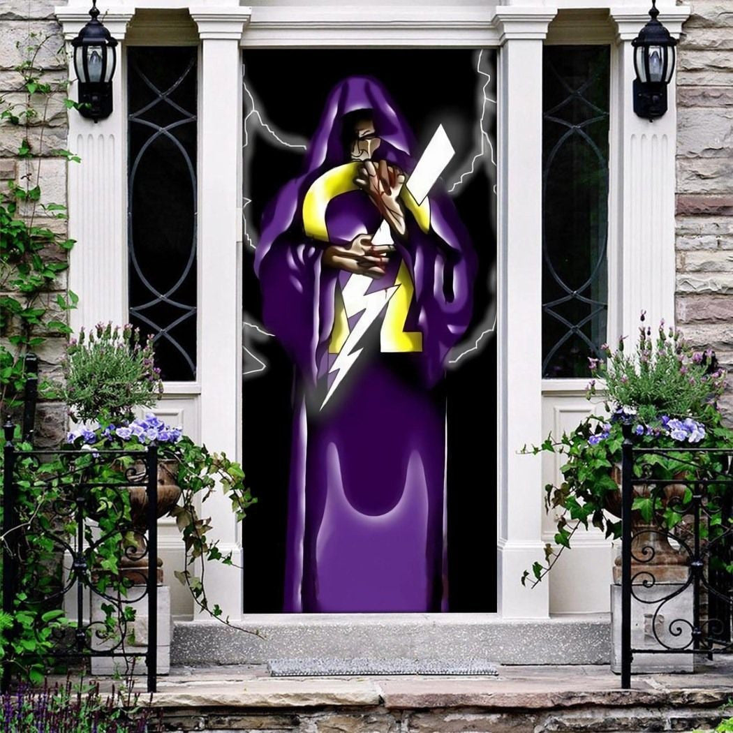 Fraternity Door Cover - Mysteri Omega Psi Phi Door Cover