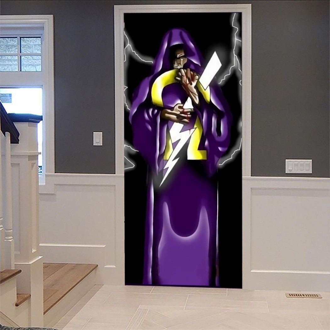 Fraternity Door Cover - Mysteri Omega Psi Phi Door Cover