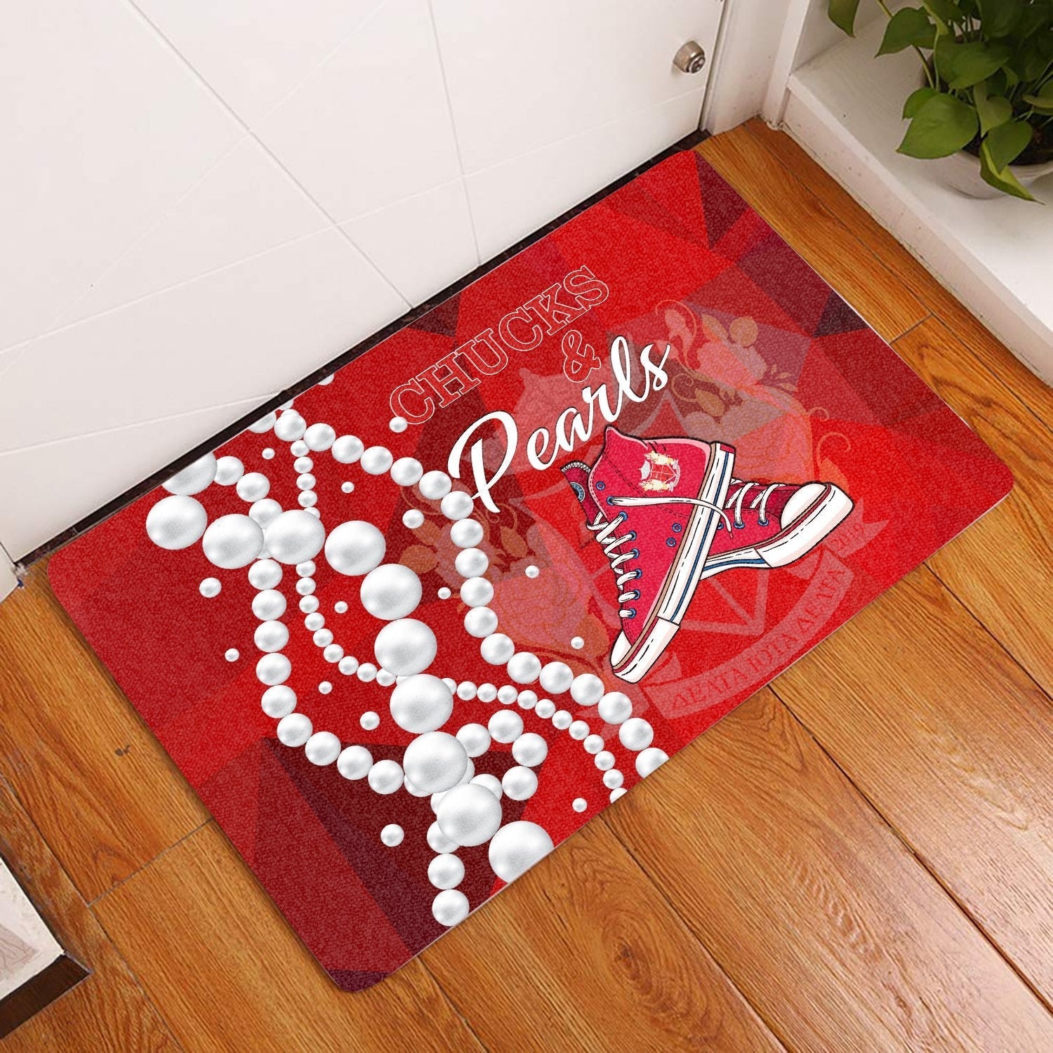 Universe Soul Door Mat - Delta Iota Delta K.H Pearls Door Mat J5