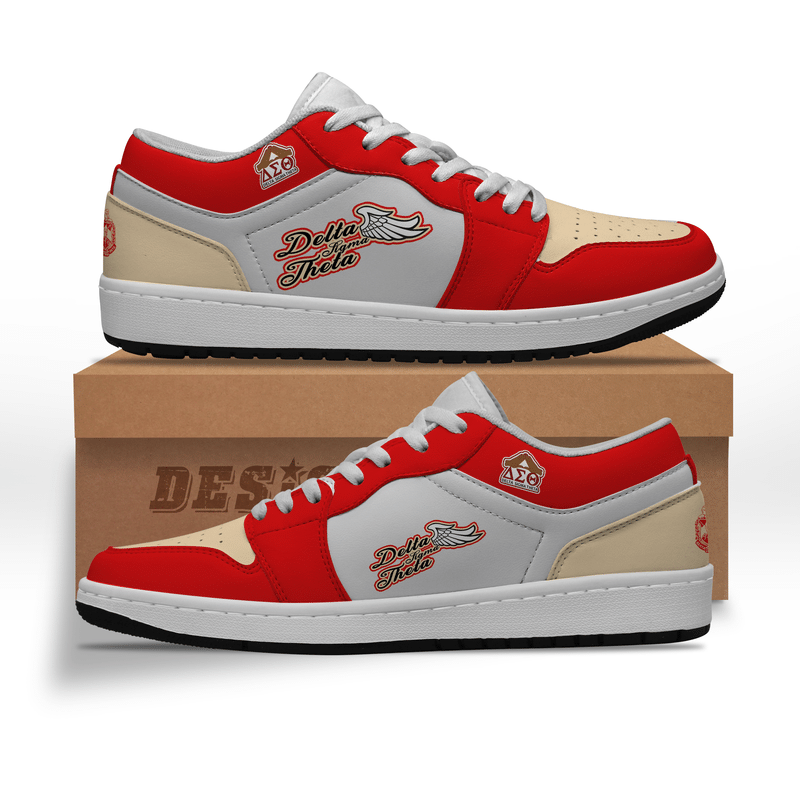 Sorority Footwear - Delta Sigma Theta Wings Low Sneaker