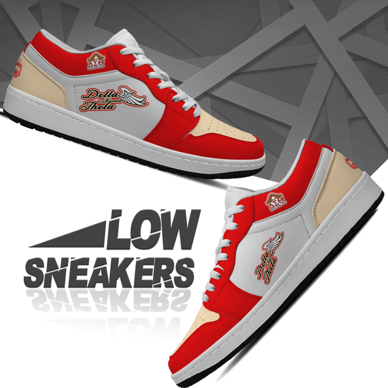 Sorority Footwear - Delta Sigma Theta Wings Low Sneaker