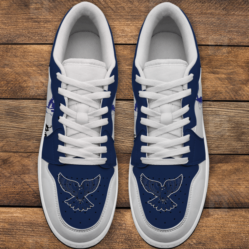 Sorority Footwear - Dove Zeta Phi Beta Finer Girl Low Sneaker