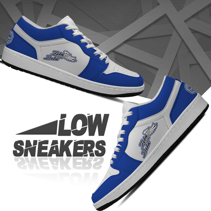 Sorority Footwear - Zeta Phi Beta Wings Low Sneaker