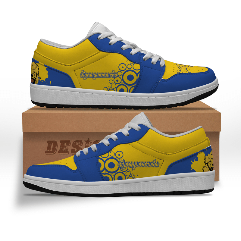 Sorority Footwear - Paint Sigma Gamma Rho Poodle Low Sneaker