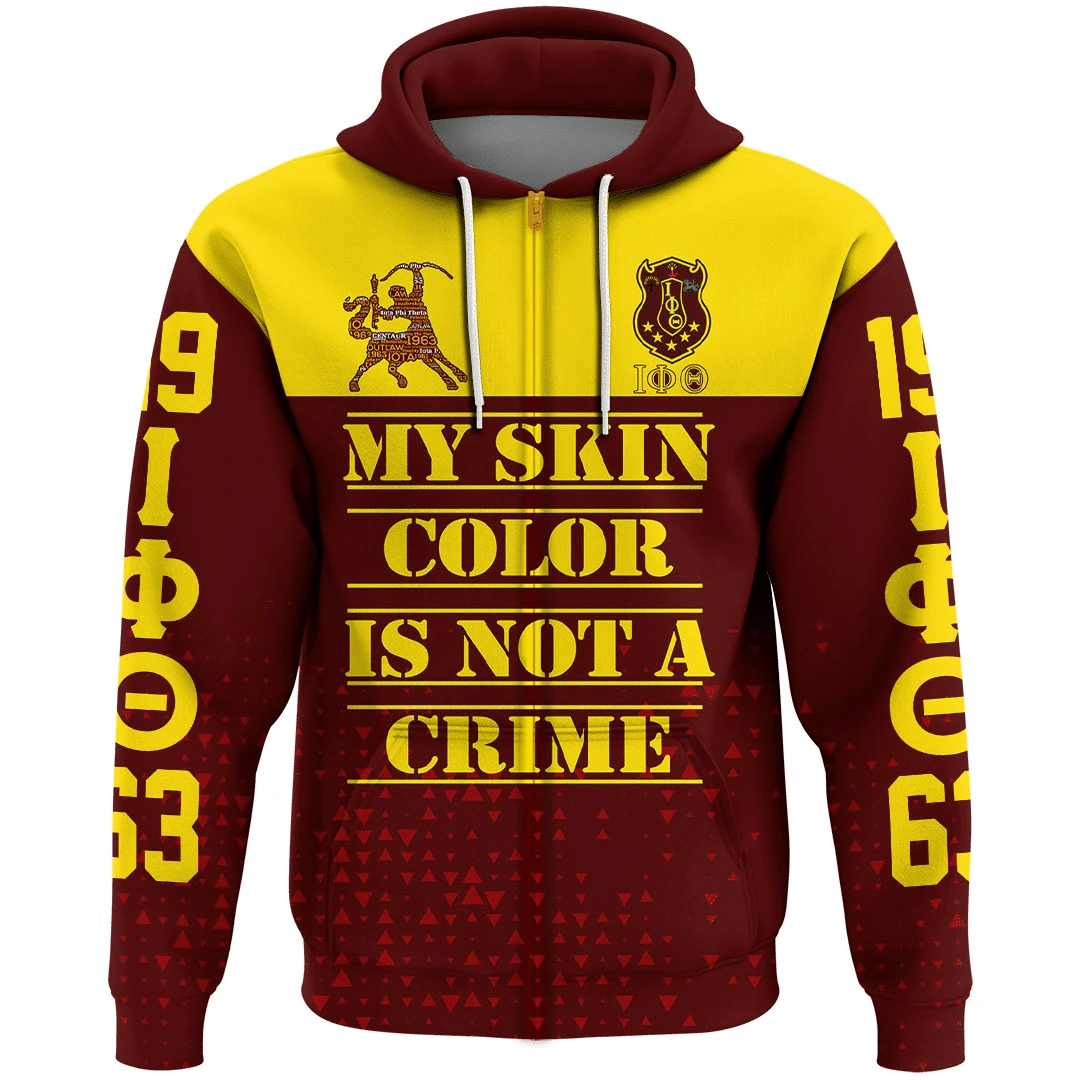 Fraternity Hoodie - Iota Phi Theta Zip Hoodie