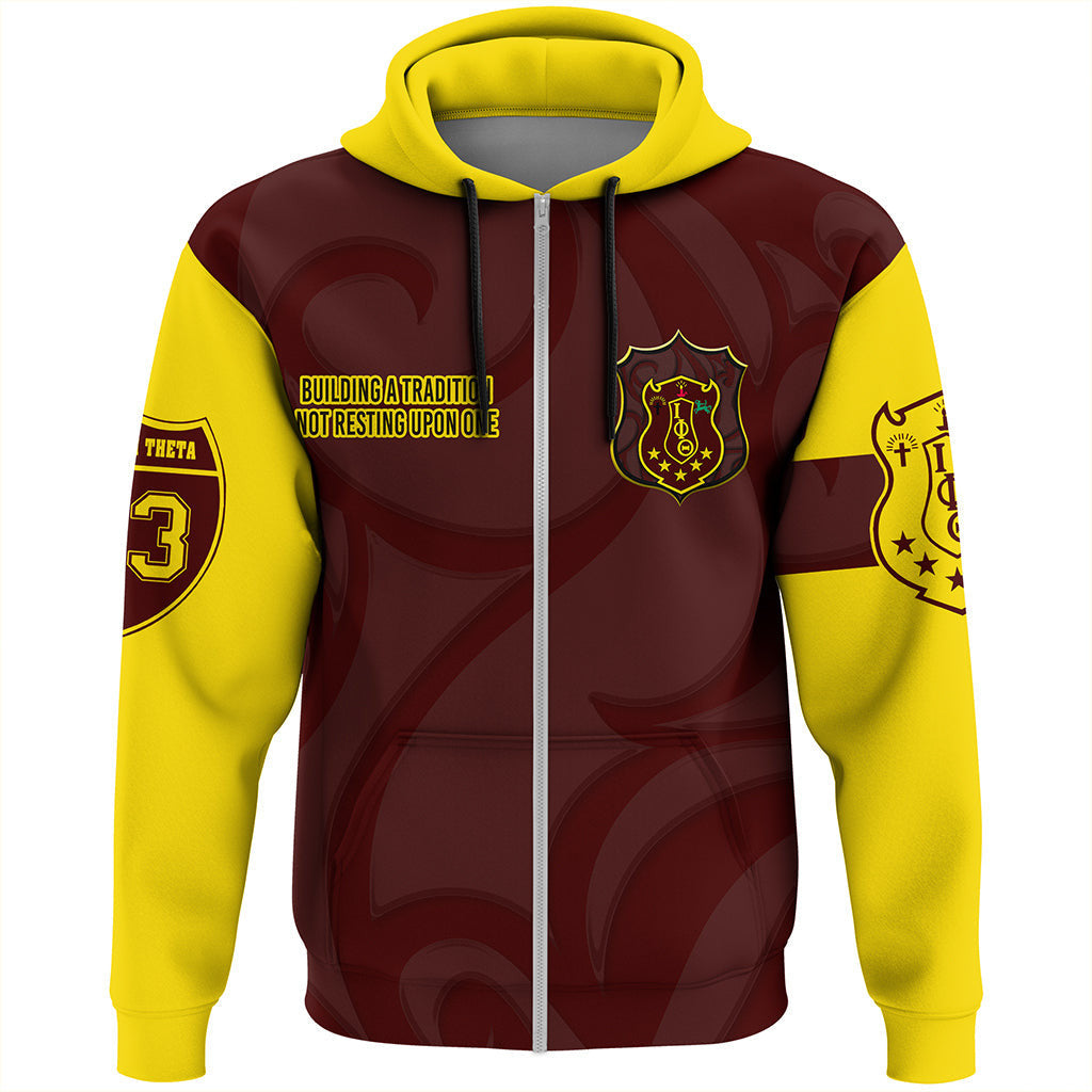 Fraternity Hoodie - Iota Phi Theta Centaurs Zip Hoodie