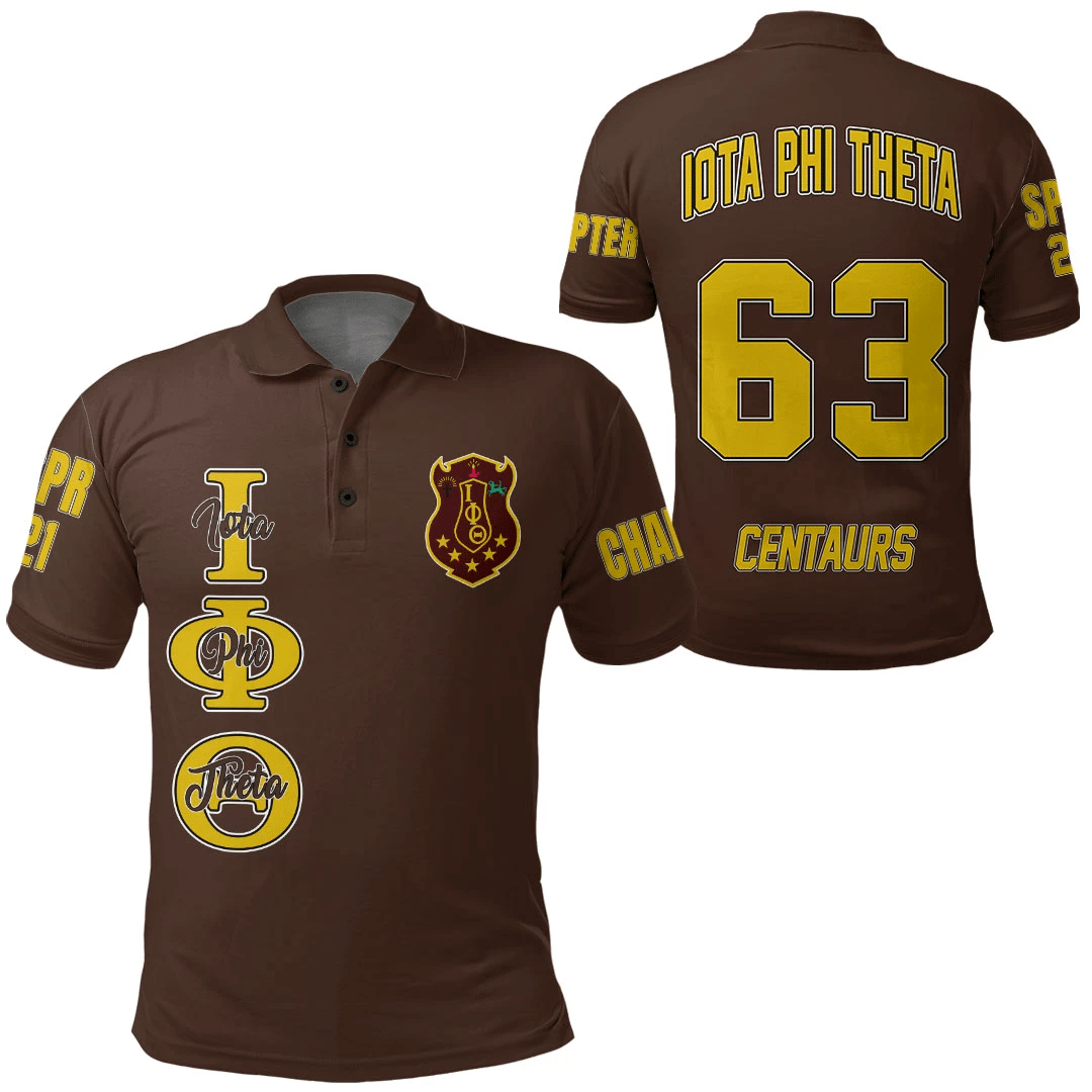 Fraternity Polo - Personalized Iota Phi Theta Polo Shirts