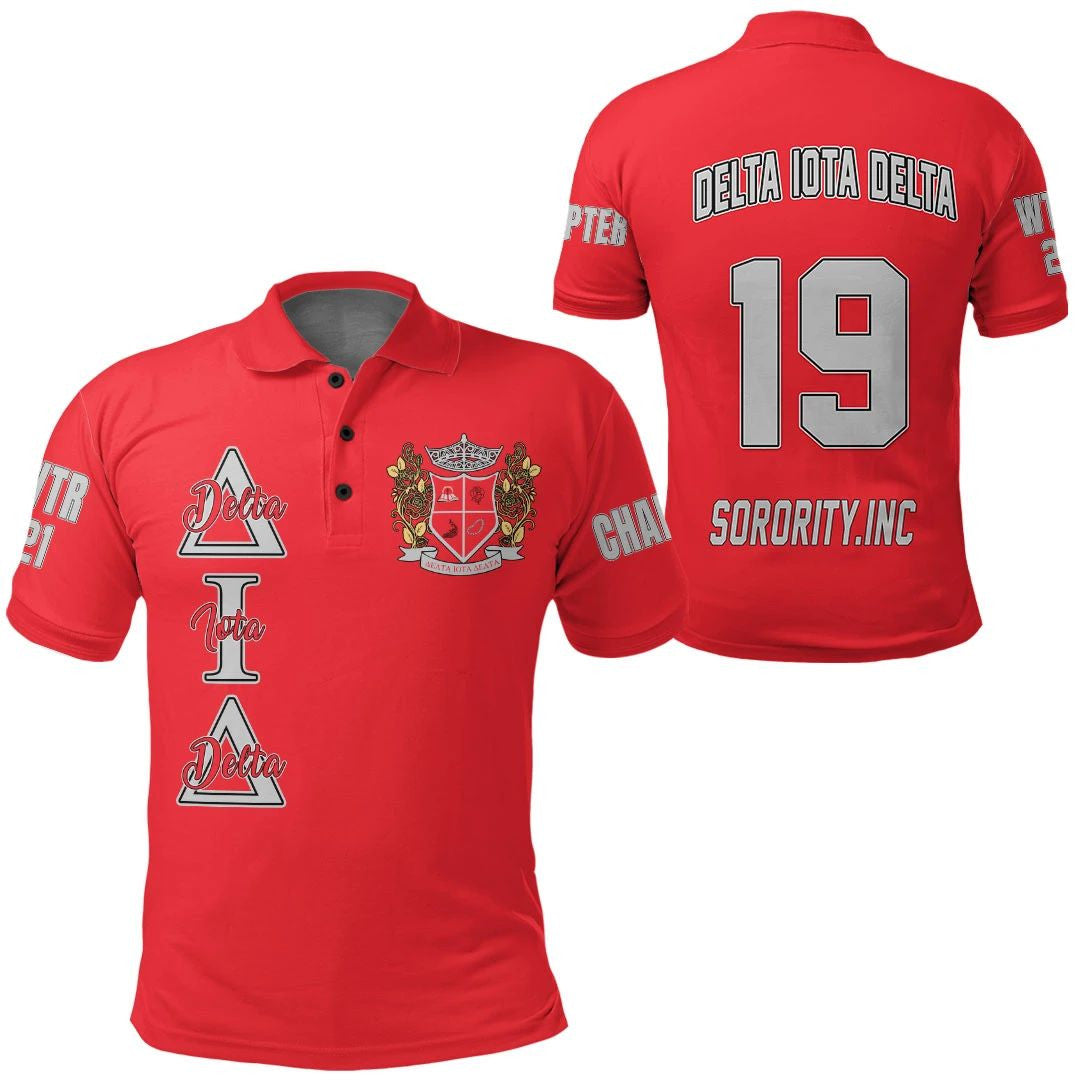 Sorority Polo - Personalized Delta Iota Delta Polo Shirts
