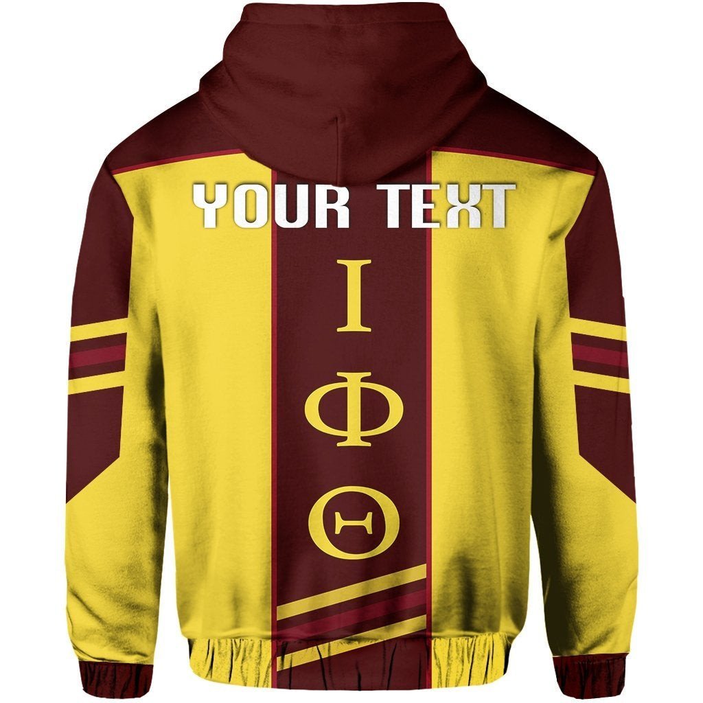 Fraternity Hoodie - Personalized Iota Phi Theta Zip Hoodie Newest