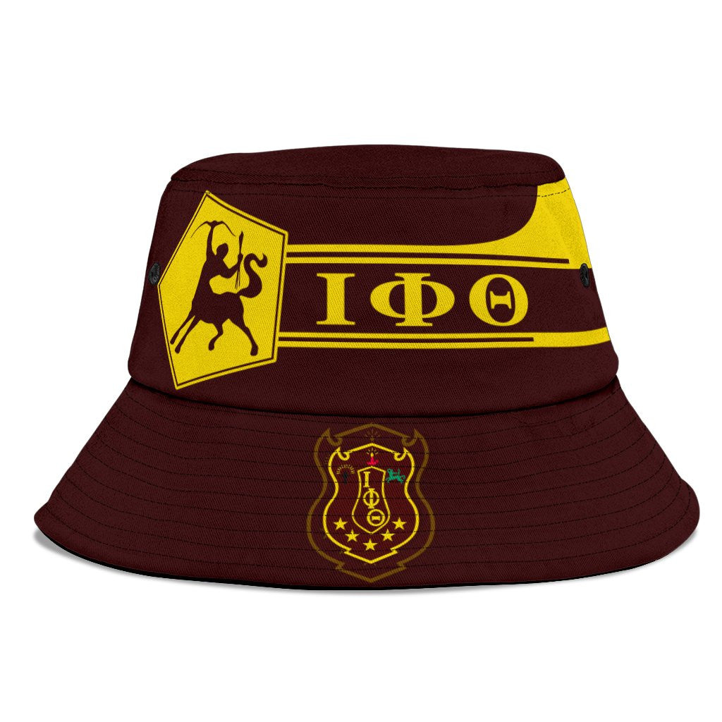 Fraternity Bucket Hat - Personalized Iota Phi Theta Simple Style