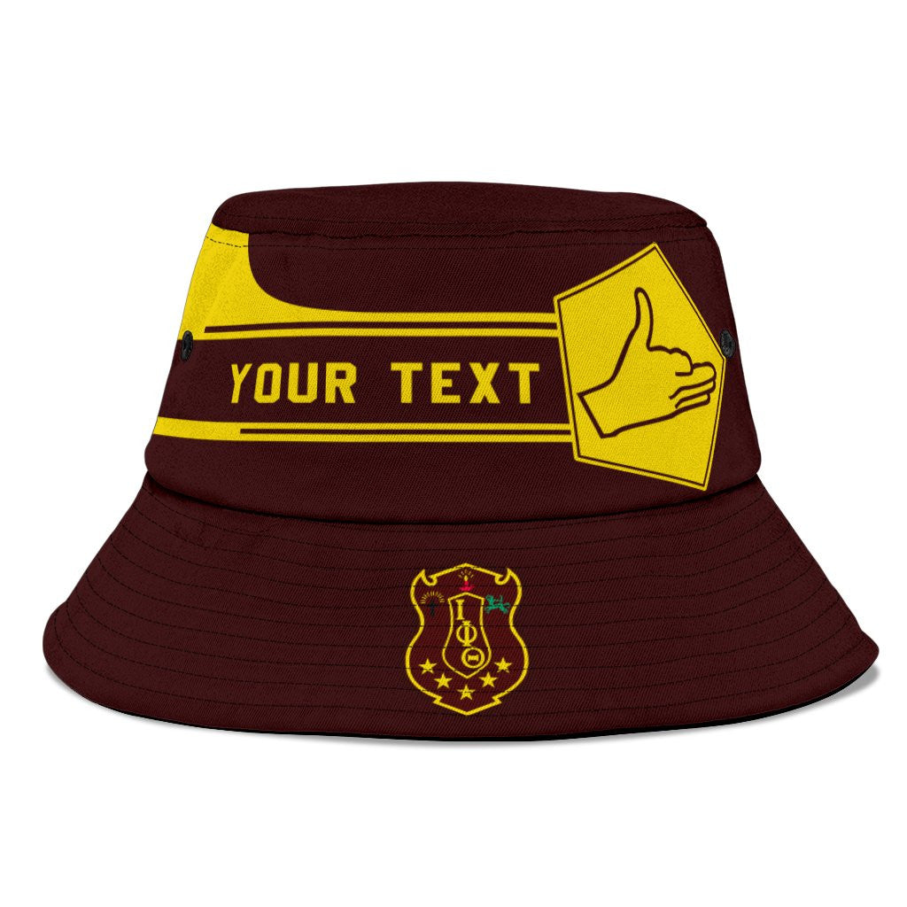 Fraternity Bucket Hat - Personalized Iota Phi Theta Simple Style