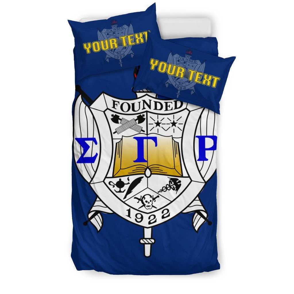 Sorority Bedding Set - Personalized Sigma Gamma Rho Bedding Set Classic