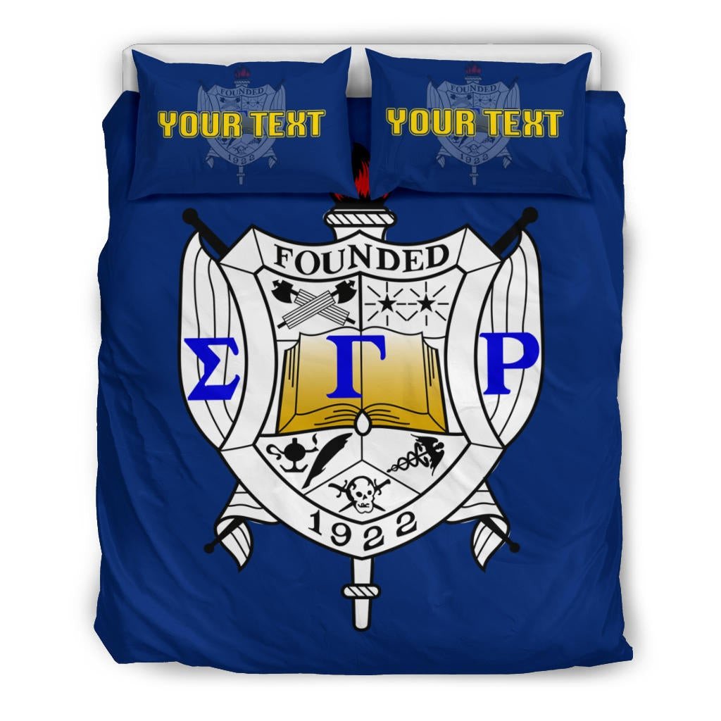 Sorority Bedding Set - Personalized Sigma Gamma Rho Bedding Set Classic