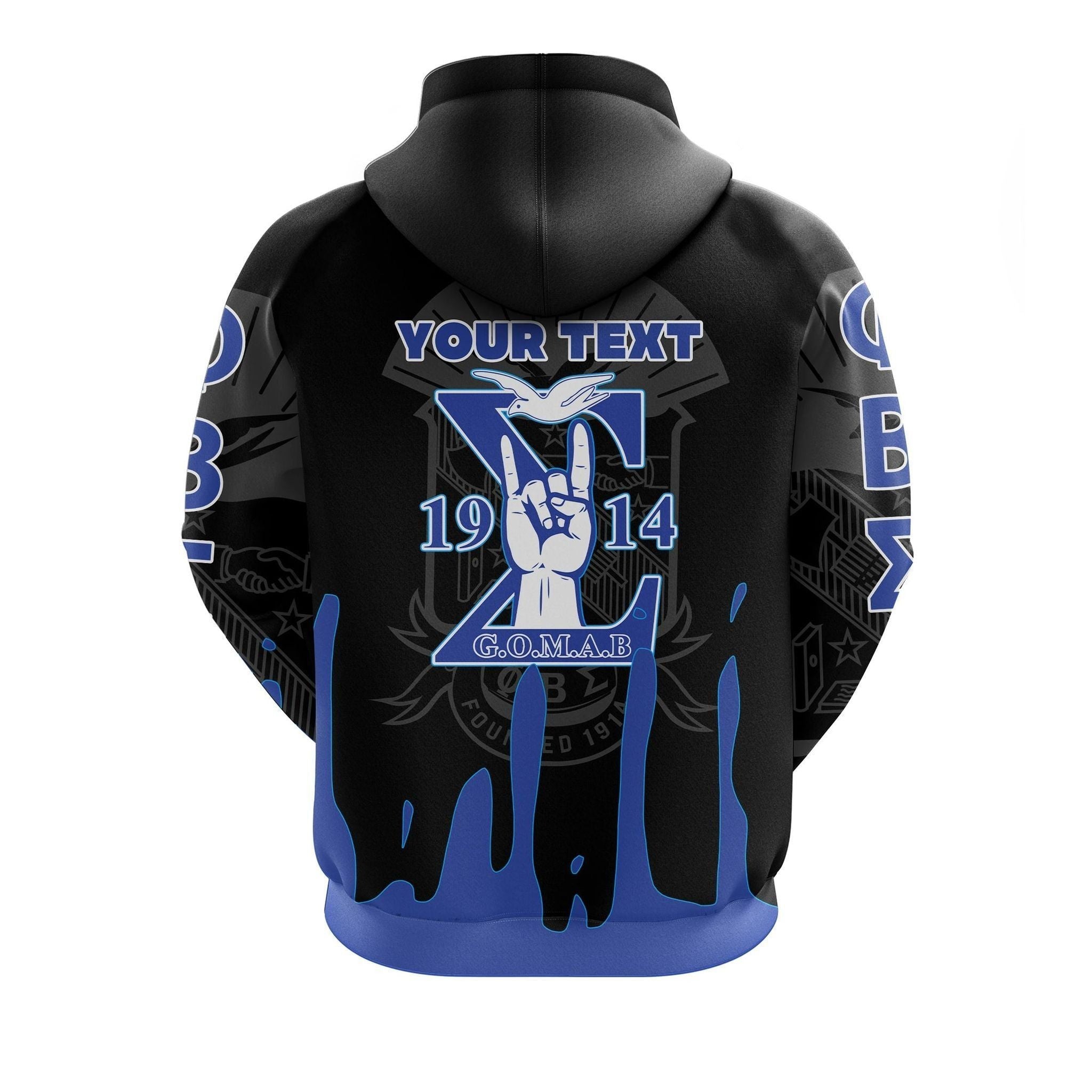 Personalized Phi Beta Sigma Special Style Hoodie