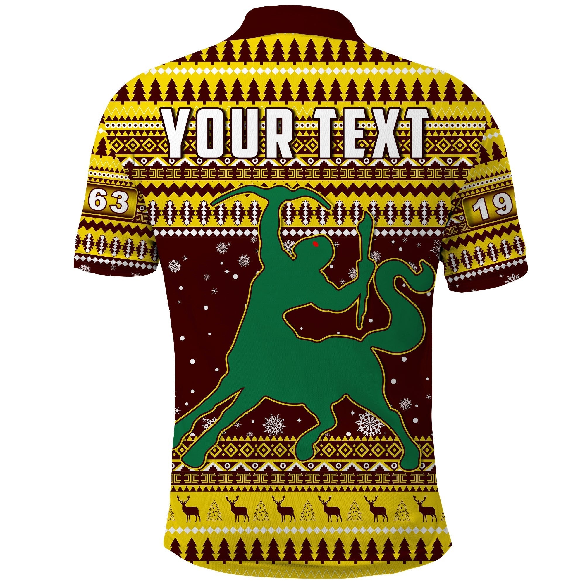 Fraternity Polo - Personalized Iota Phi Theta Christmas Polo Shirt African Pattern