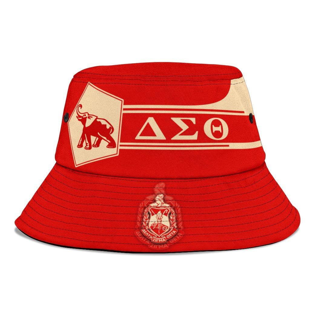 Sorority Hat - Personalized Delta Sigma Theta Bucket Hat Simple Style