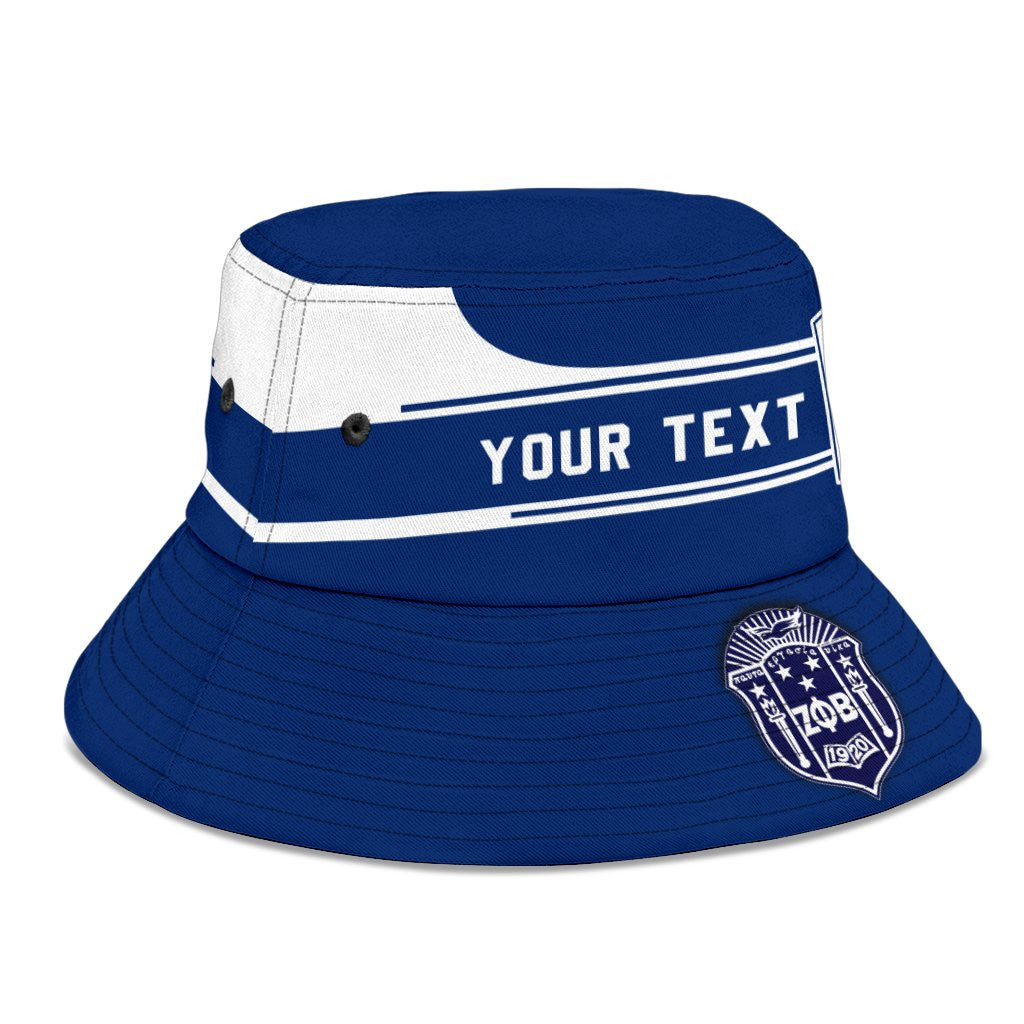 Sorority Hat - Personalized Zeta Phi Beta Bucket Hat Simple Style
